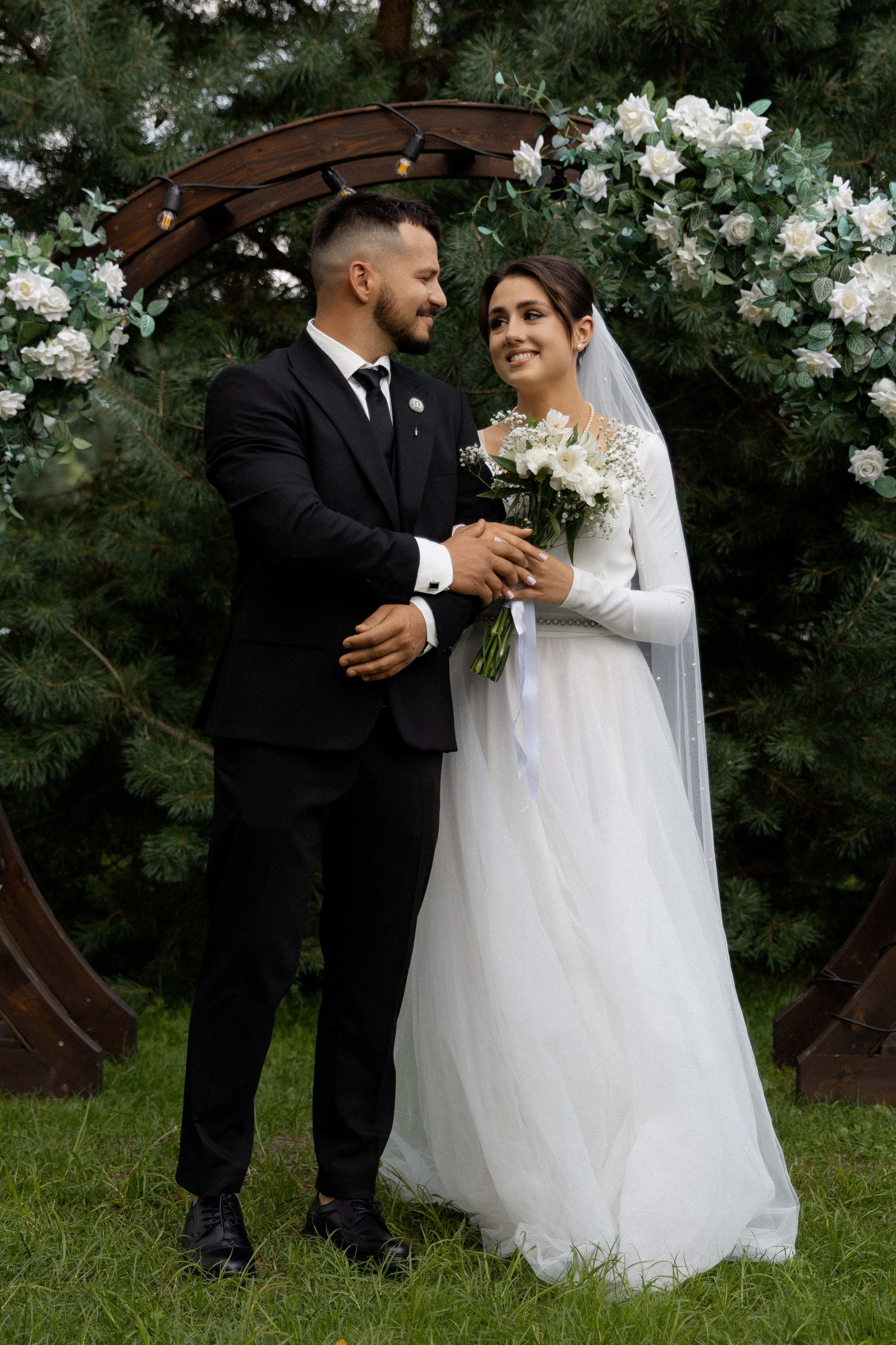 Свадебная фотосессия в агроусадьбе Лабодянка в Минске. Свадебный фотограф в Минске/Беларуси Сергей Спиридонов