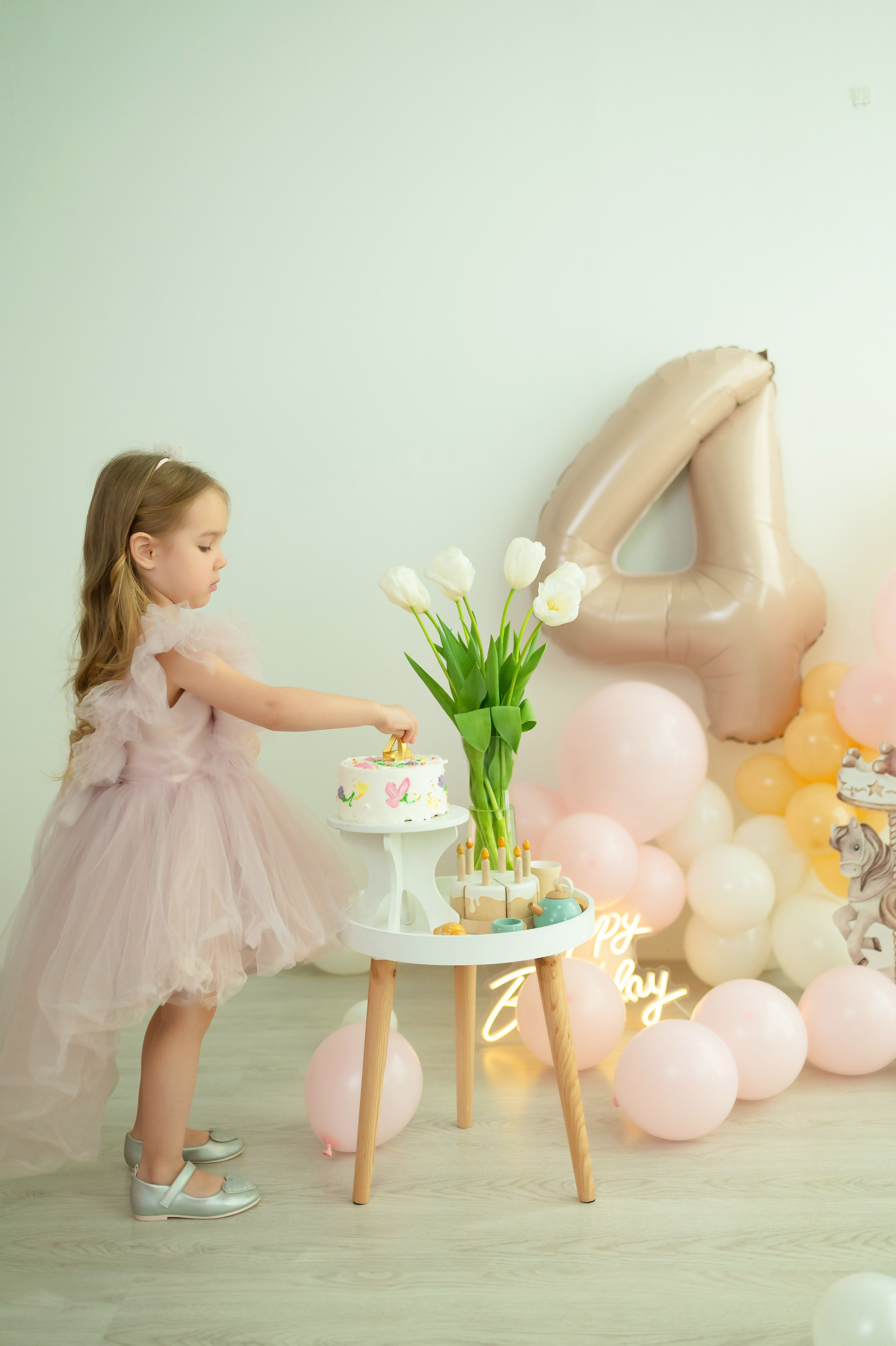 Фотосессия ко Дню Рождения! Алисе — 4 года!. Детский фотограф Ирина Глебова