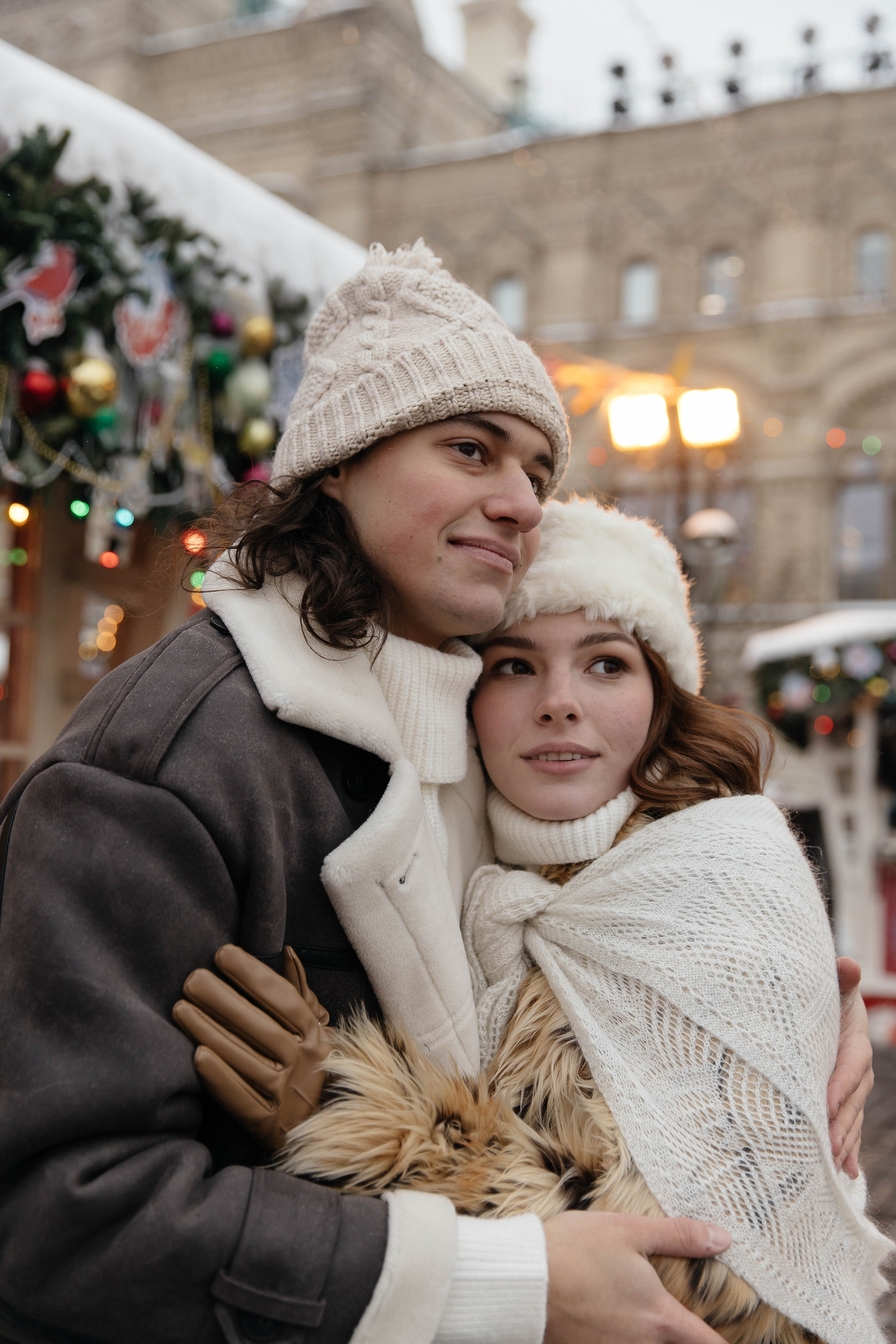 Зимняя история любви. Фотограф индивидуальных женских портретов и LOVEstory в Москве