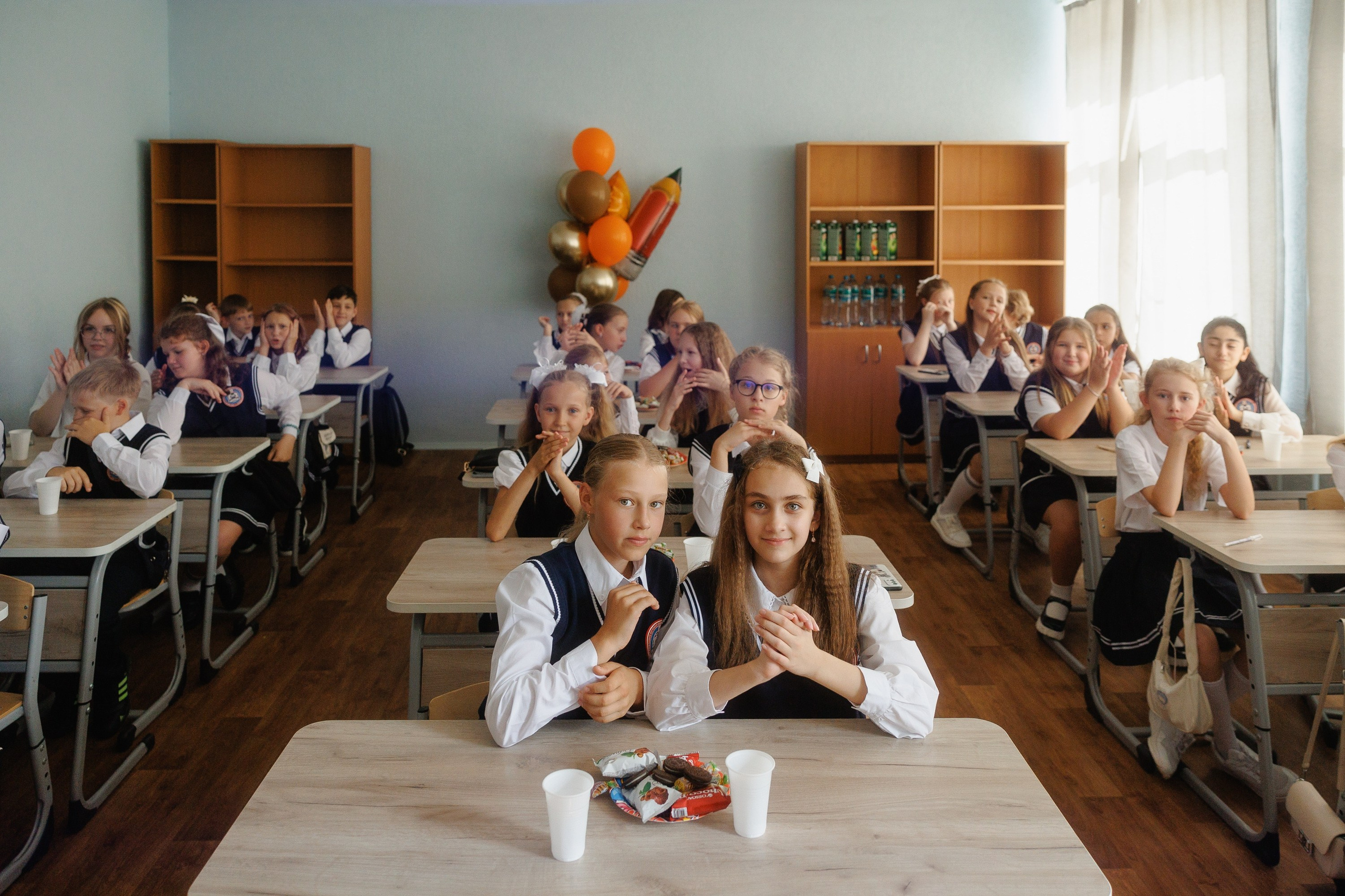 Школьная съемка 1 сентября. Свадебный фотограф в Нижнем Новгороде и Москве Николай Майоров