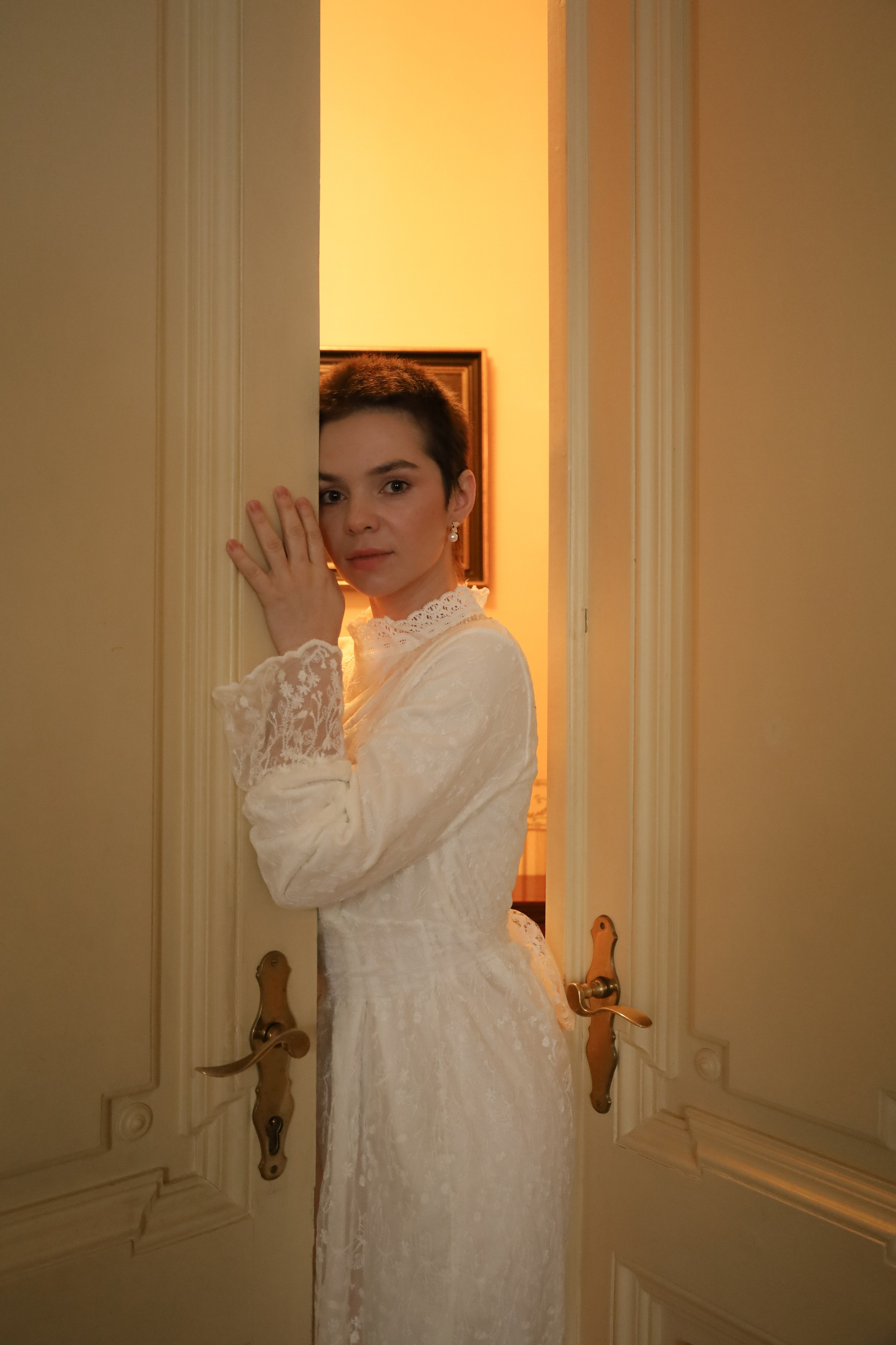 Актриса в особняке. Фотограф Химки Анна Татарских