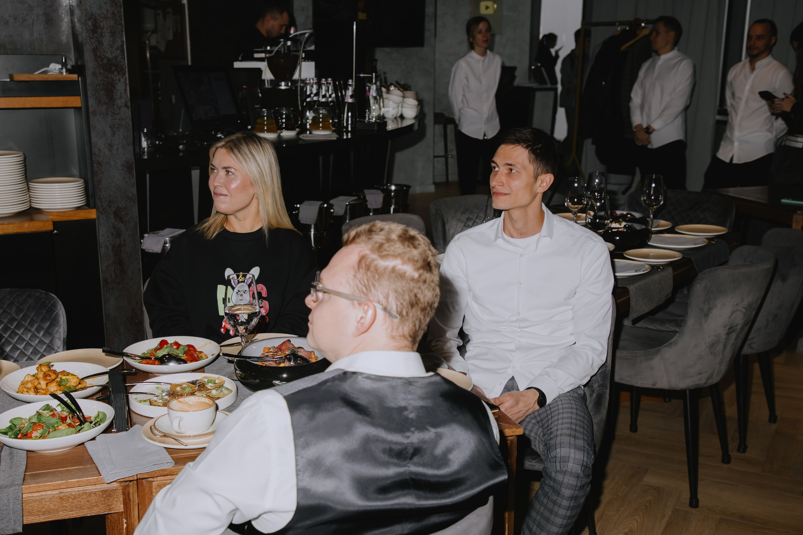 Бизнес завтрак на 89 этаже. Фотограф в Москве и Санкт-Петербурге Дарина