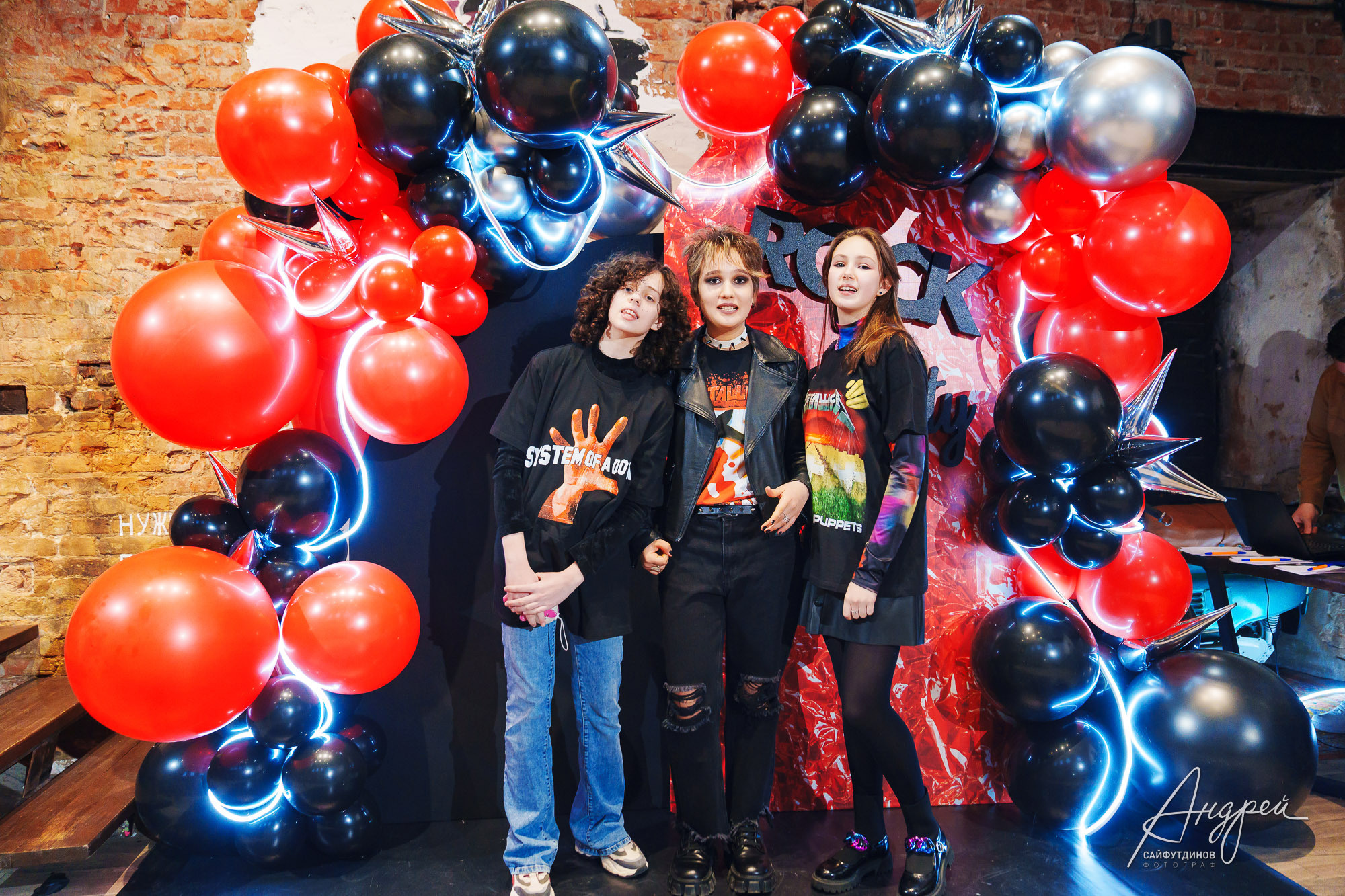 День Рождения Вари🤘🎸🤪 Rock Party!. Свадебный и семейный фотограф в Ростове-на-Дону. Андрей Сайфутдинов