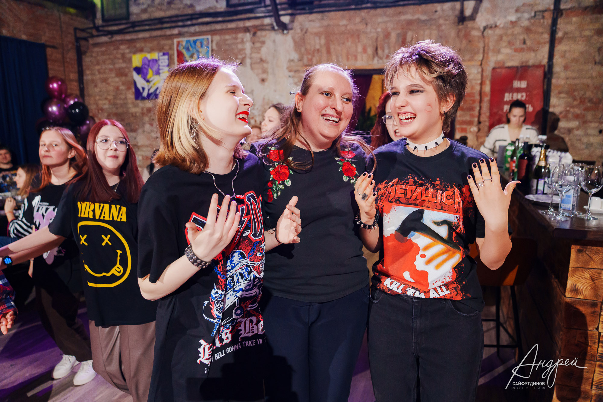 День Рождения Вари🤘🎸🤪 Rock Party!. Свадебный и семейный фотограф в Ростове-на-Дону. Андрей Сайфутдинов