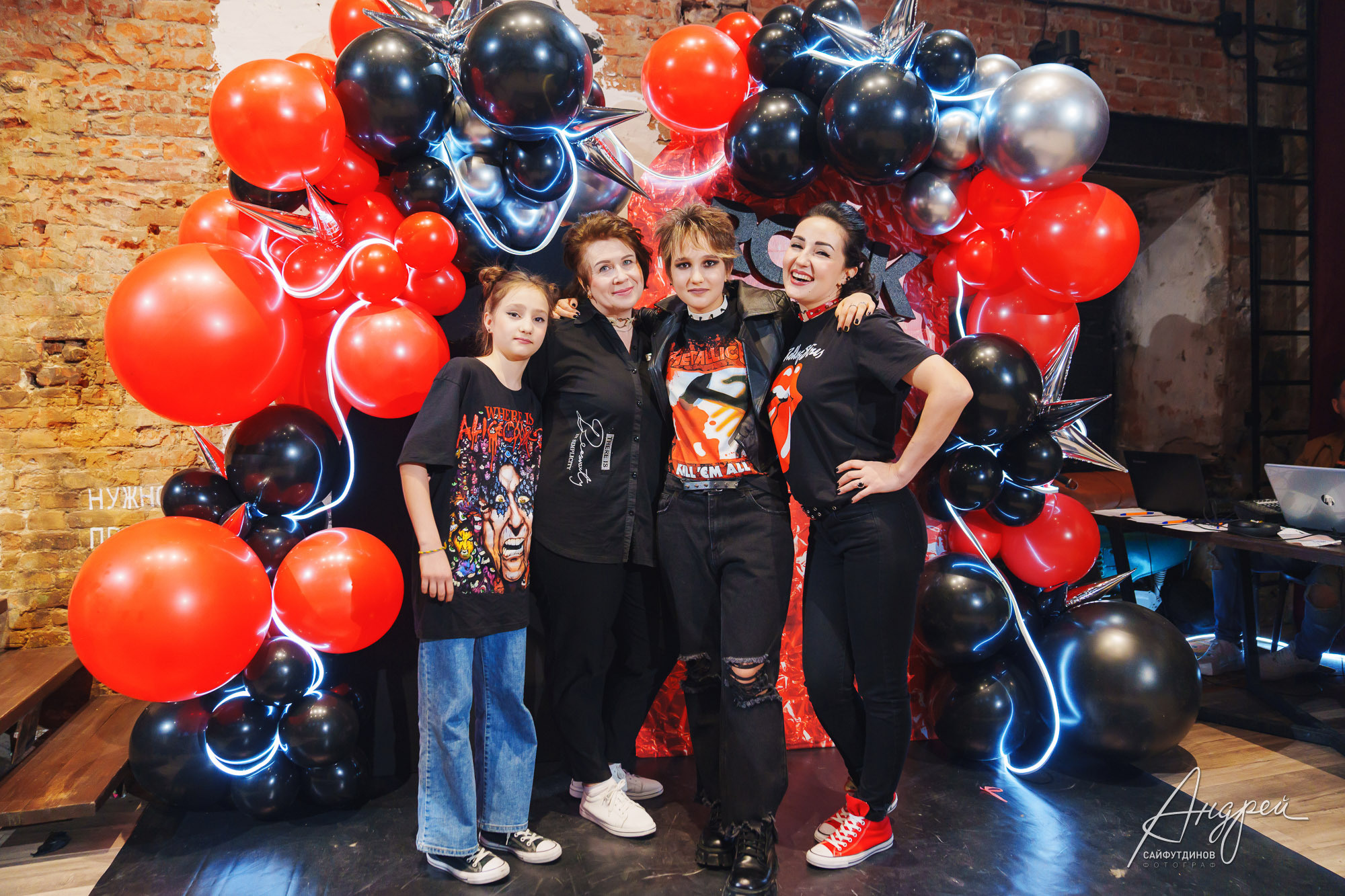 День Рождения Вари🤘🎸🤪 Rock Party!. Свадебный и семейный фотограф в Ростове-на-Дону. Андрей Сайфутдинов