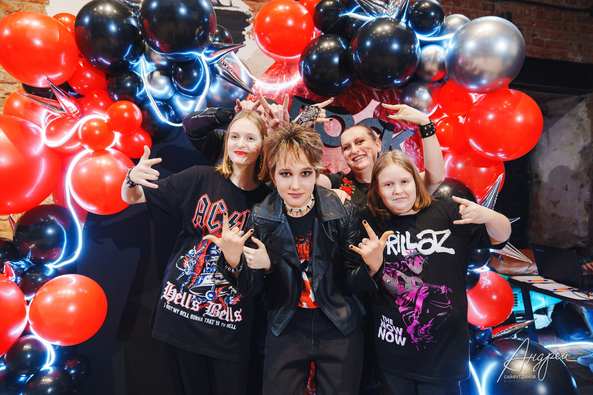 День Рождения Вари🤘🎸🤪 Rock Party!. Свадебный и семейный фотограф в Ростове-на-Дону. Андрей Сайфутдинов