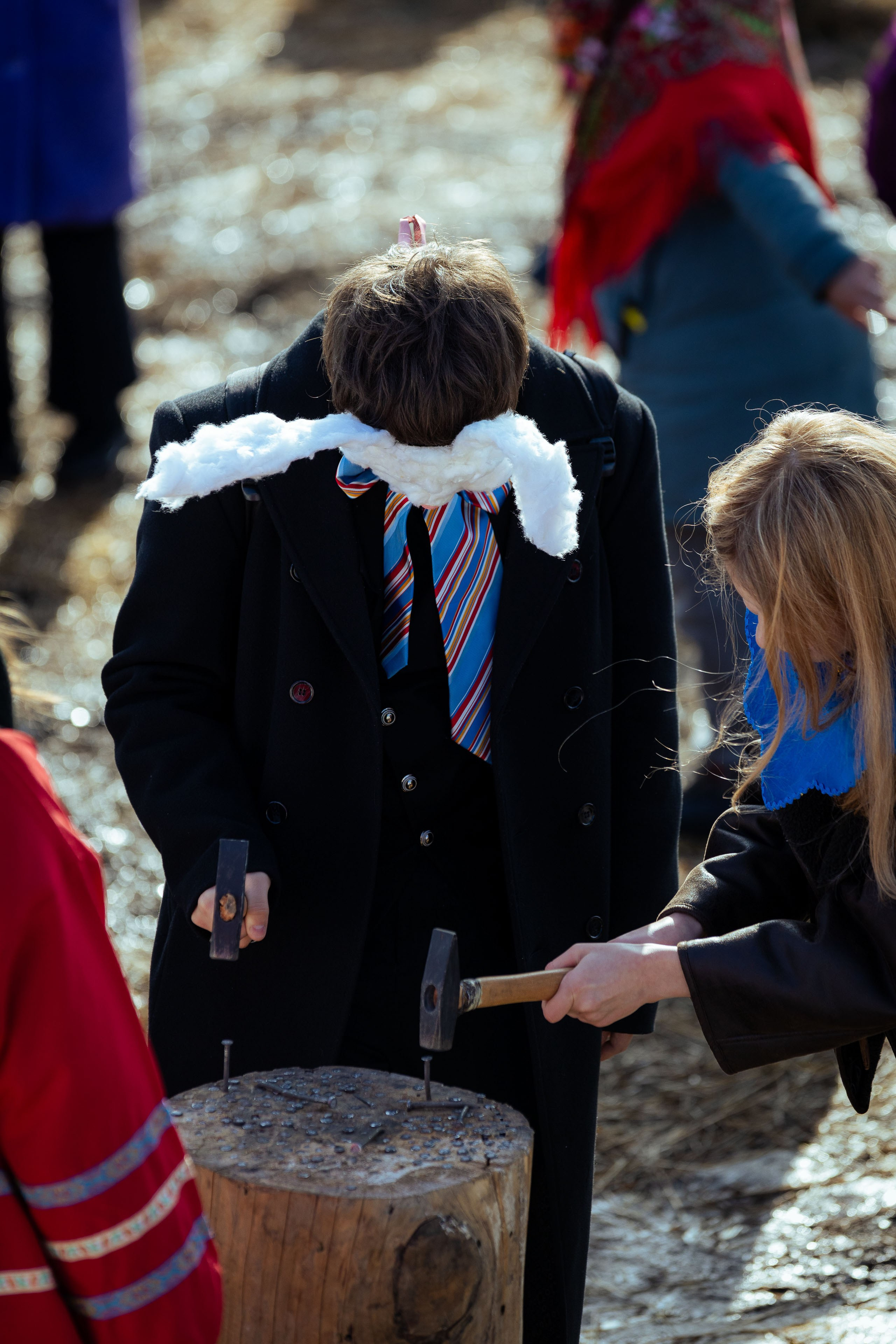 Масленица в Никола-Ленивце, весна 2024 г. Фотограф Виноградов Константин