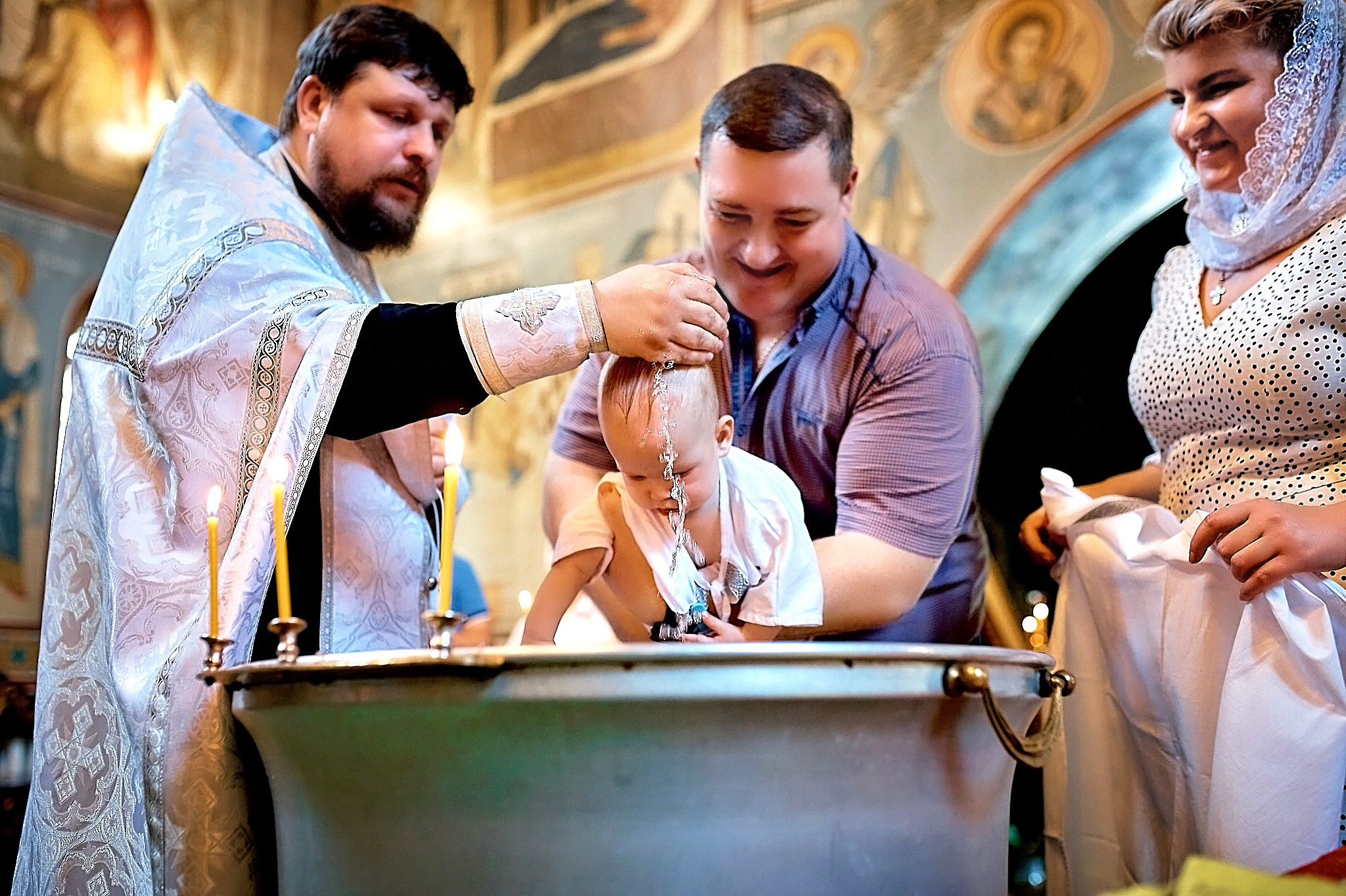 Таинство Крещения Новоалтайск. Фотограф на Крещение и Венчание в Барнауле