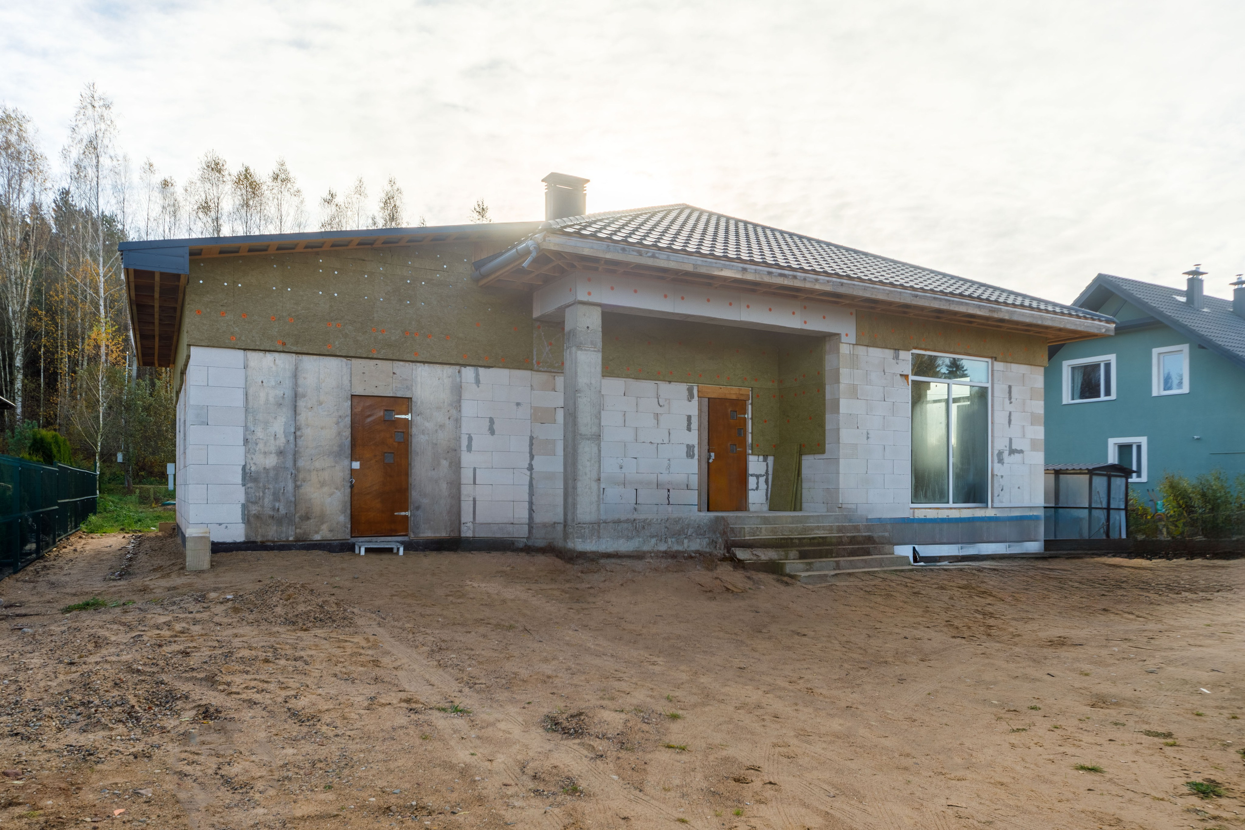 Ретушь фото недвижимости — кейс загородного дома под Минском