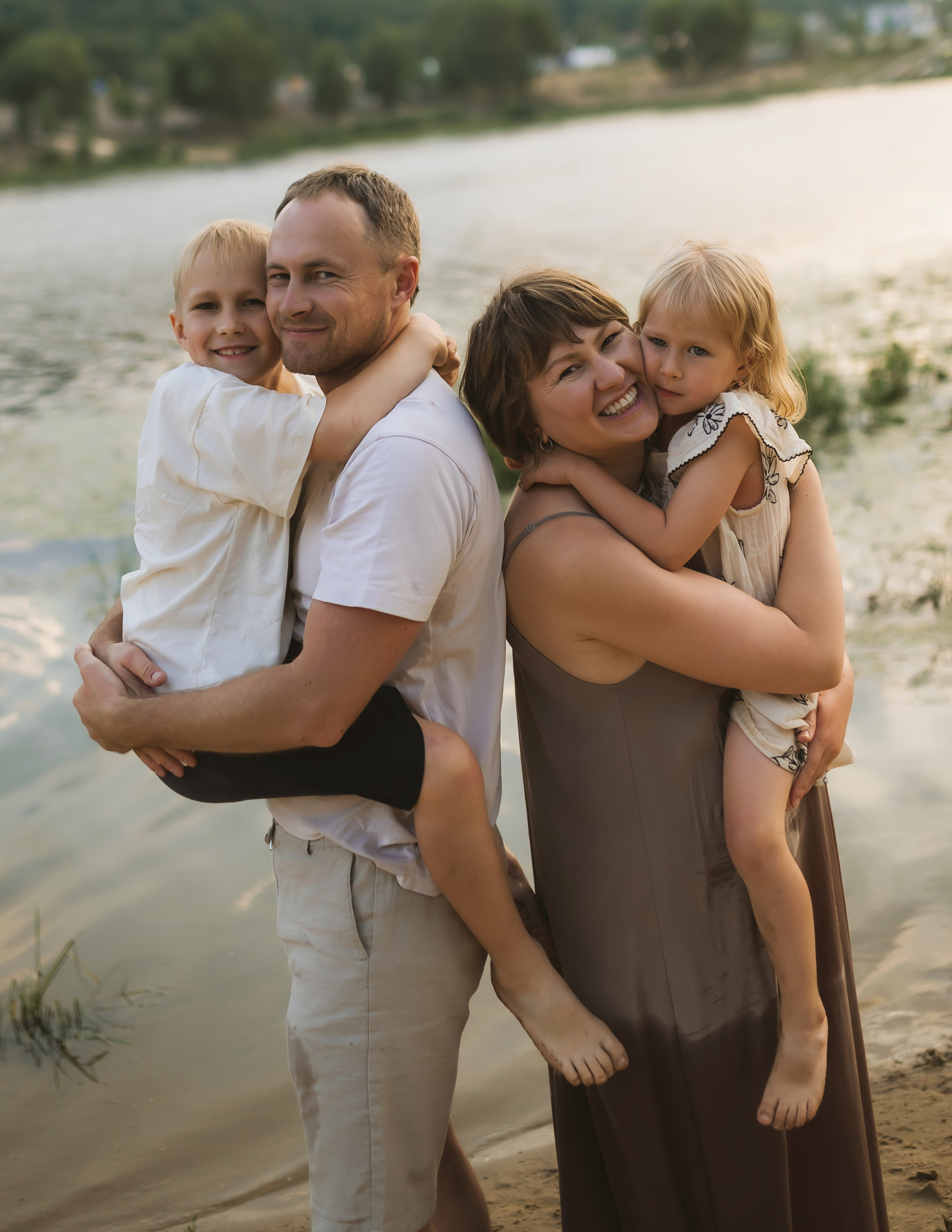 Света, Максим, Никита и Даша. Семейный и портретный фотограф Нижний Новгород