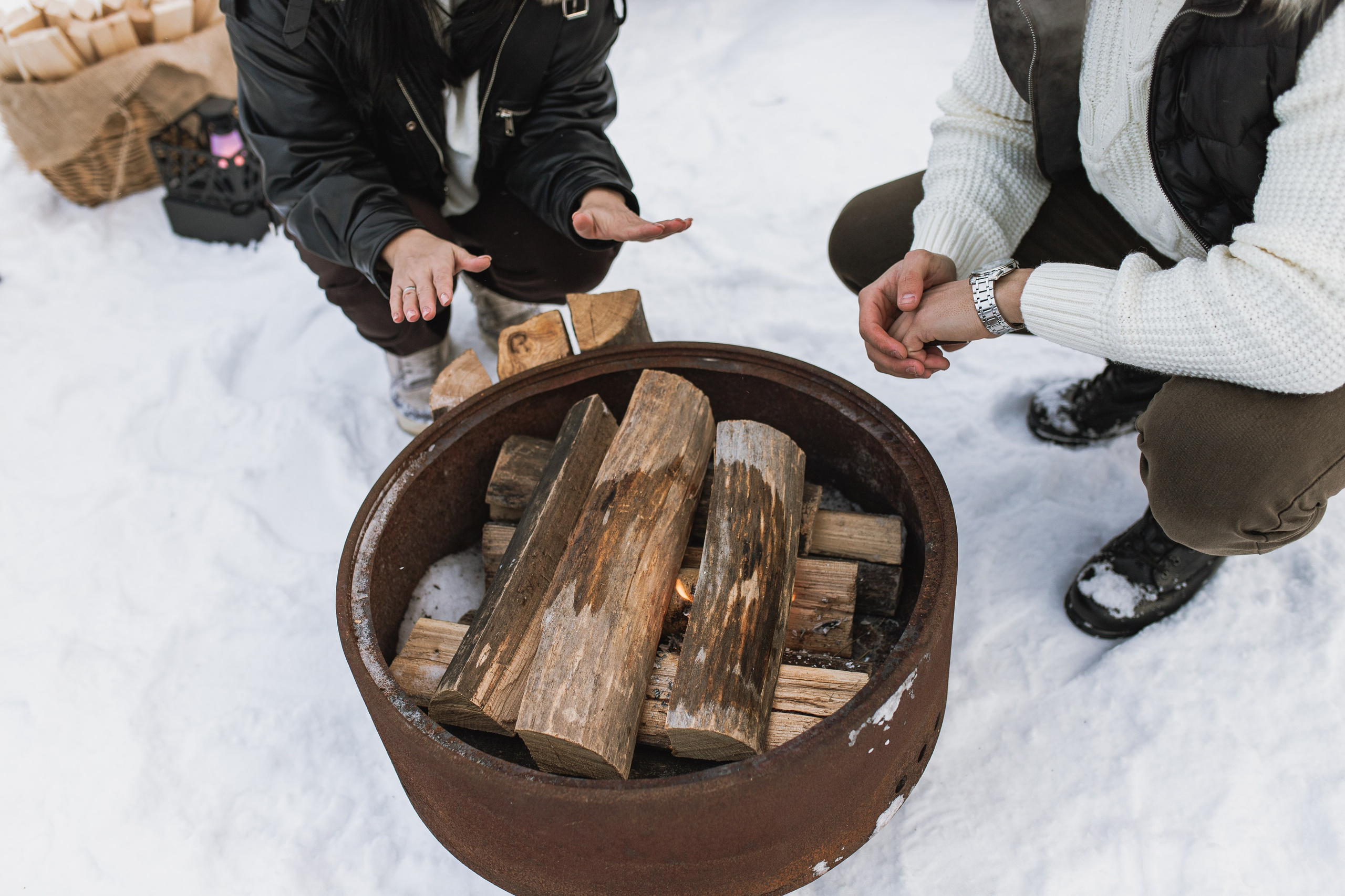 Снежные объятия