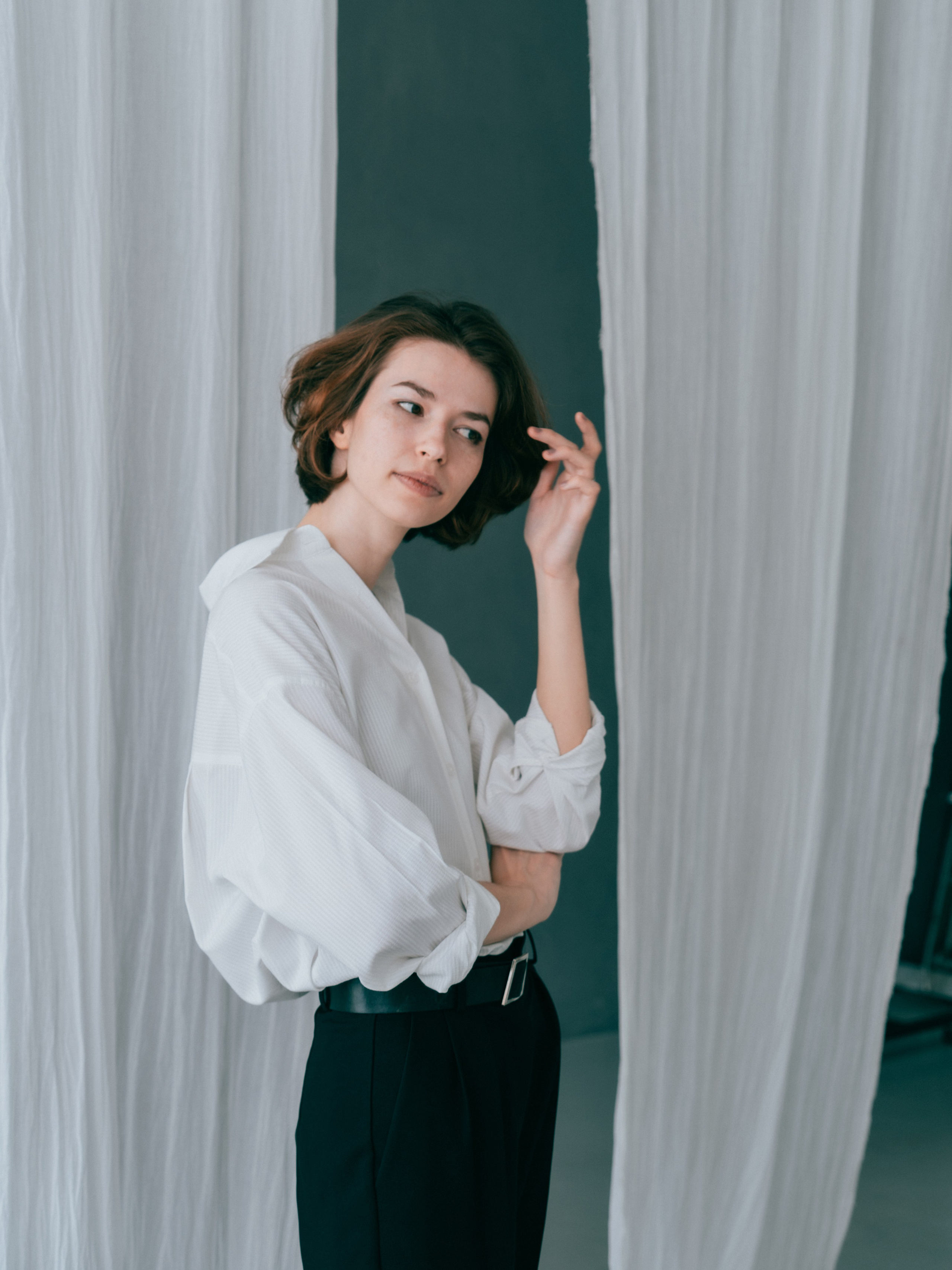 Портретная фотосессия для Полины в фотостудии. Светлана Гопанюк. Портретный фотограф. Санкт-Петербург. СПб