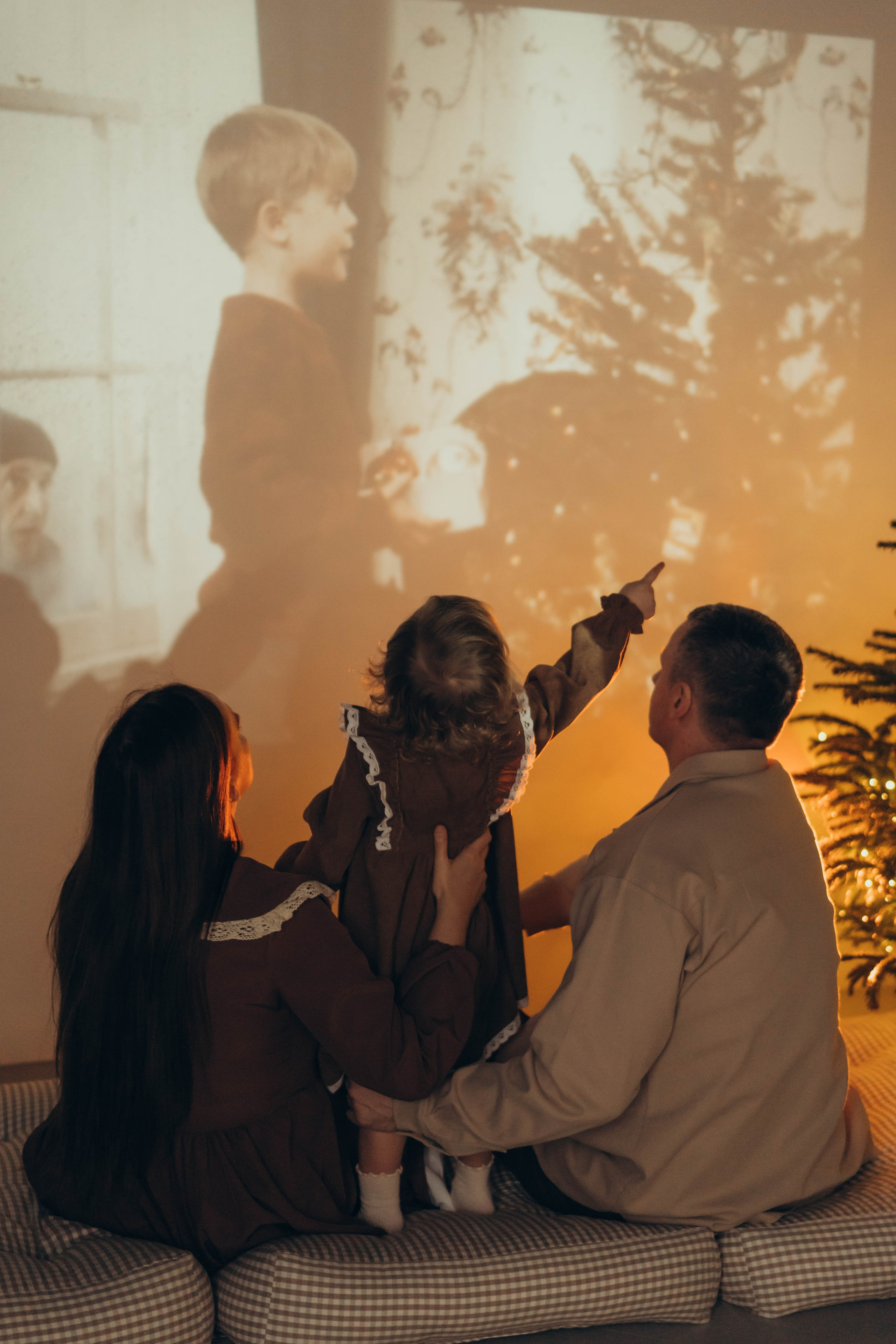 Екатерина, Николай и малышка Аня