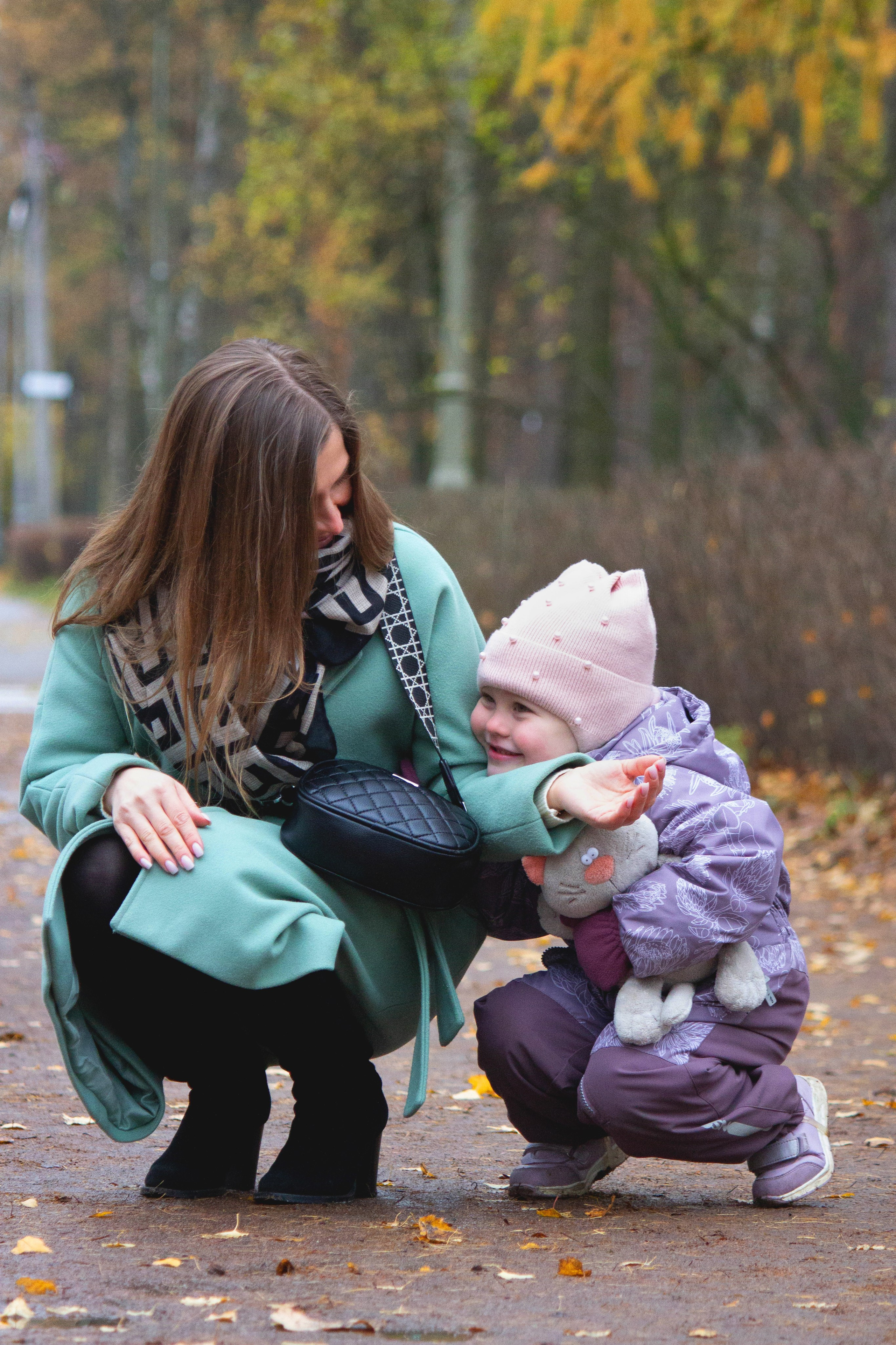 Осенняя прогулка мамочки и доченьки. Портрет / Репортаж и другое. Наталья. Natashaleto. Санкт-Петербург