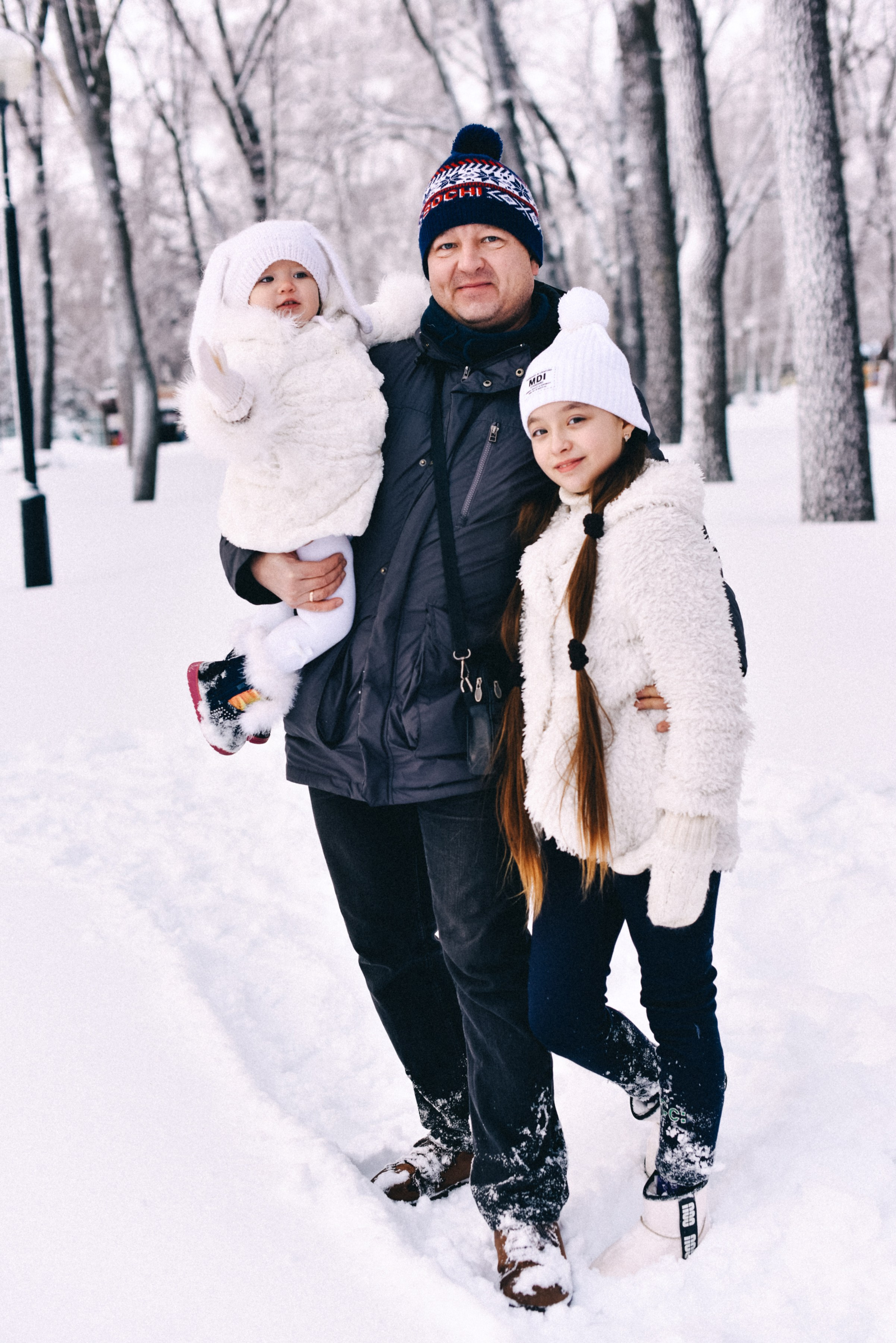 Девочки зима