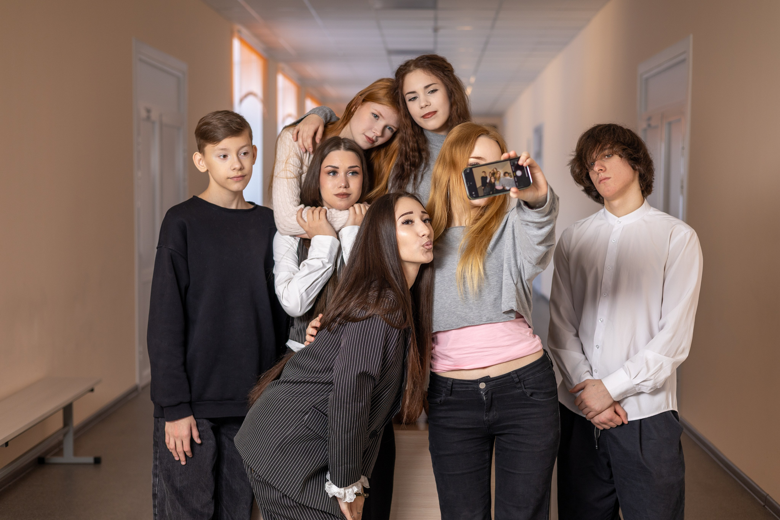 Старшие классы. Выпускные альбомы, индивидуальные фотосессии в Костроме