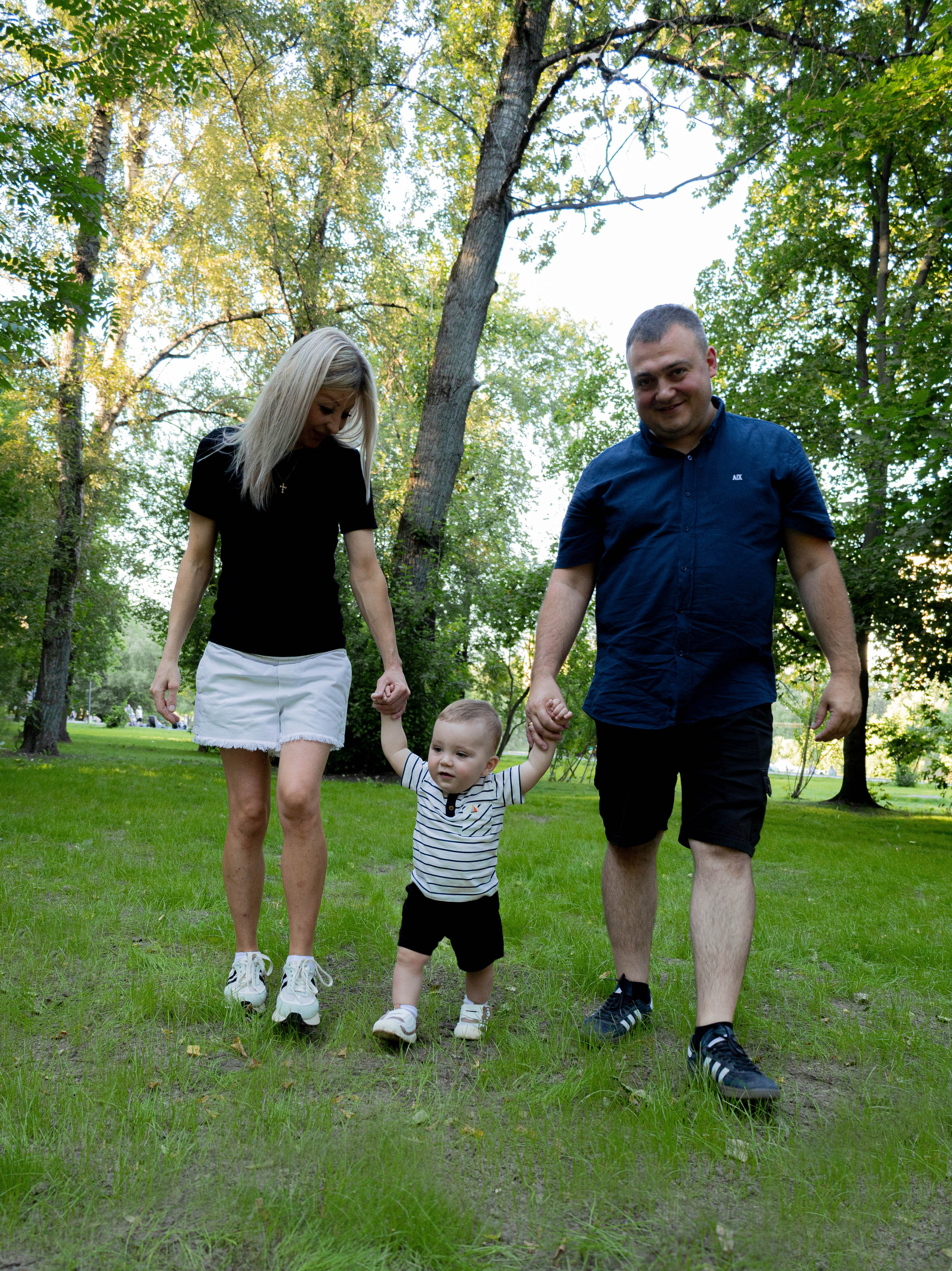 Александра, Евгений и Святослав 1 годик. Семейный/ индивидуальный/ детский фотограф