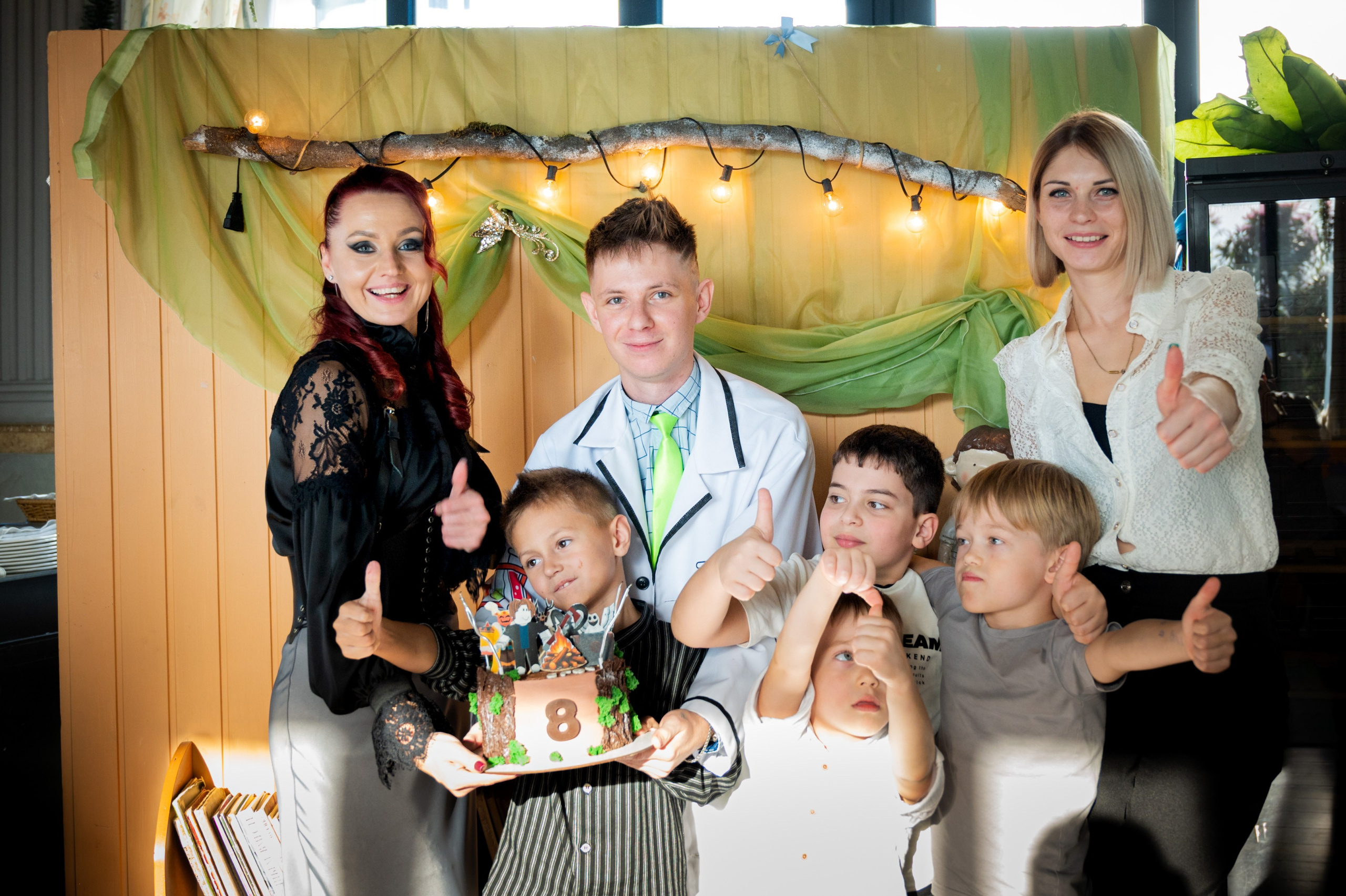 День рождения 8 лет. Фотографирую счастливых людей в Сочи