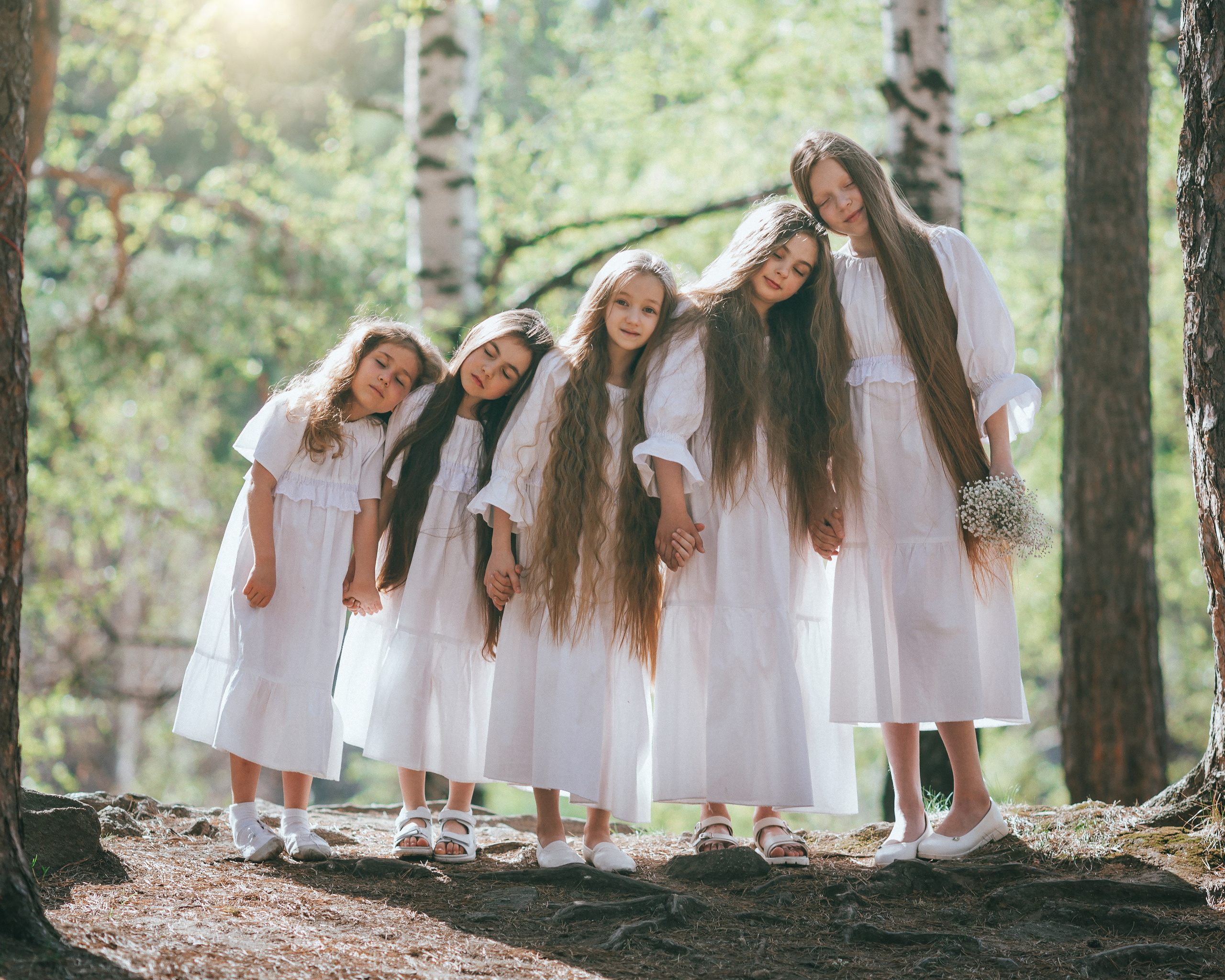 Уральская Краса — Длинная коса 2023. Семейный и детский фотограф в Екатеринбурге Каликова Елена