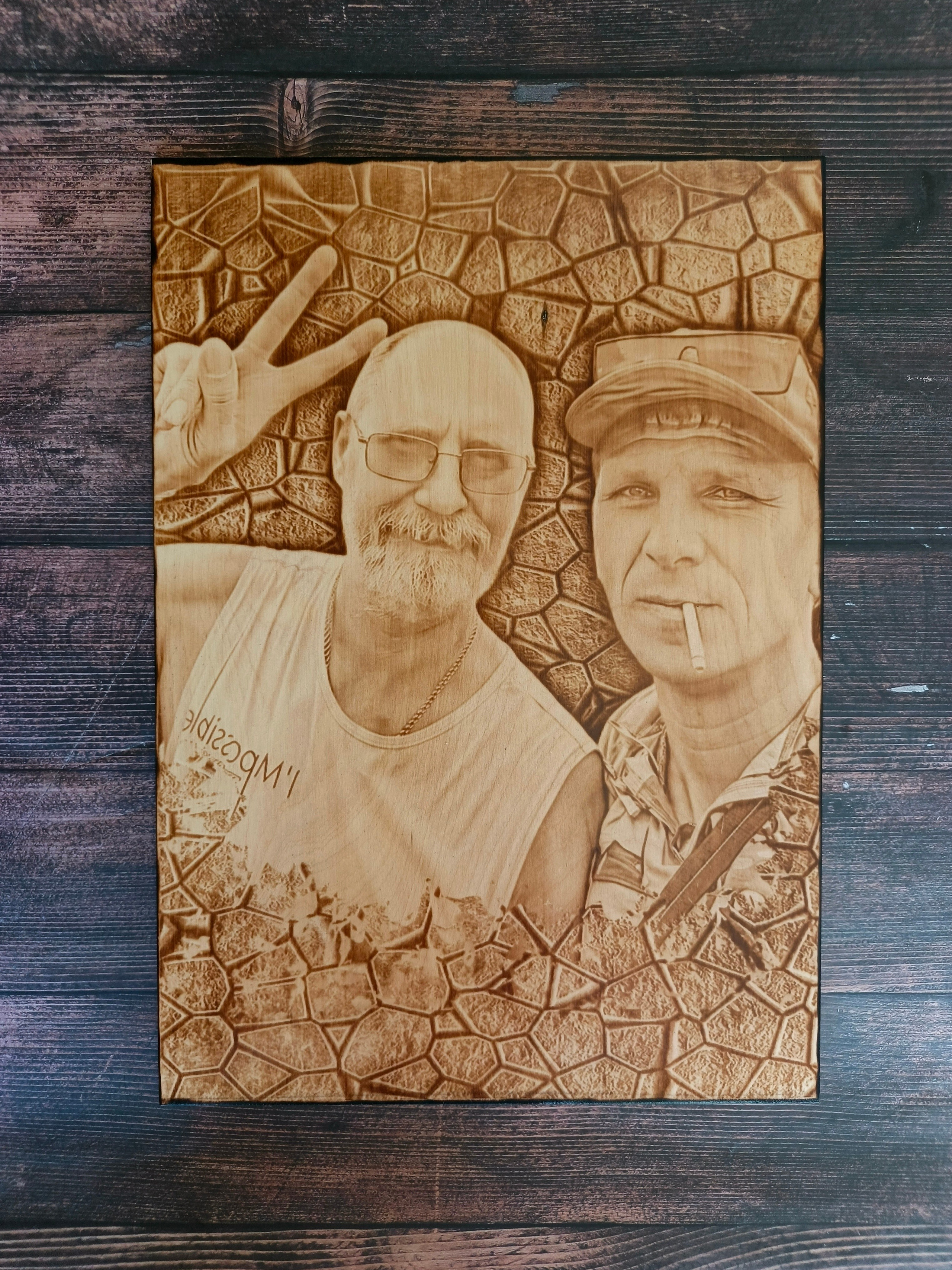 Портреты. Выжигания картин и портретов по фото