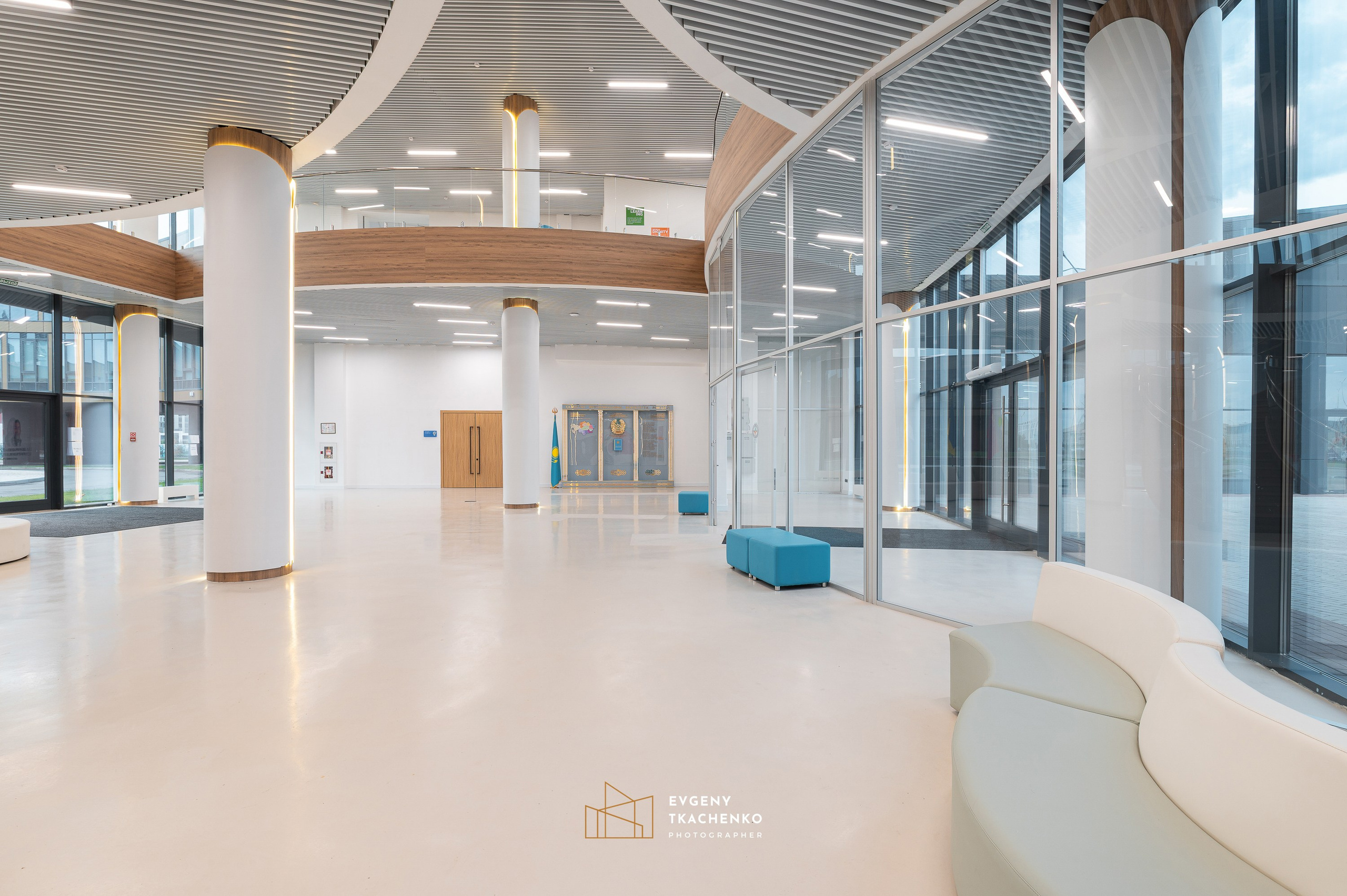 Kazakhstan International School, г. Астана. Архитектурный и интерьерный фотограф в Казахстане