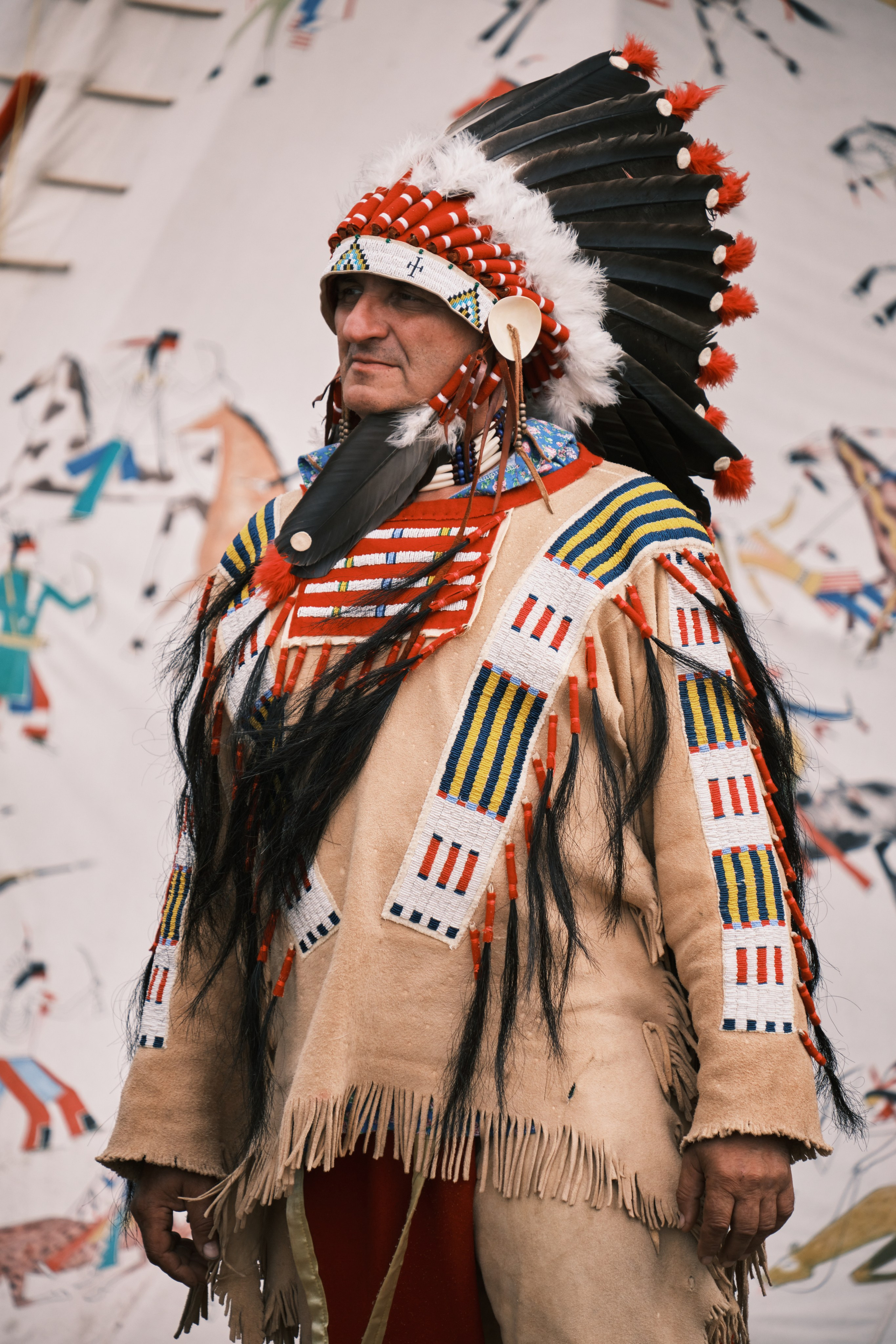 Вождь индейцев 