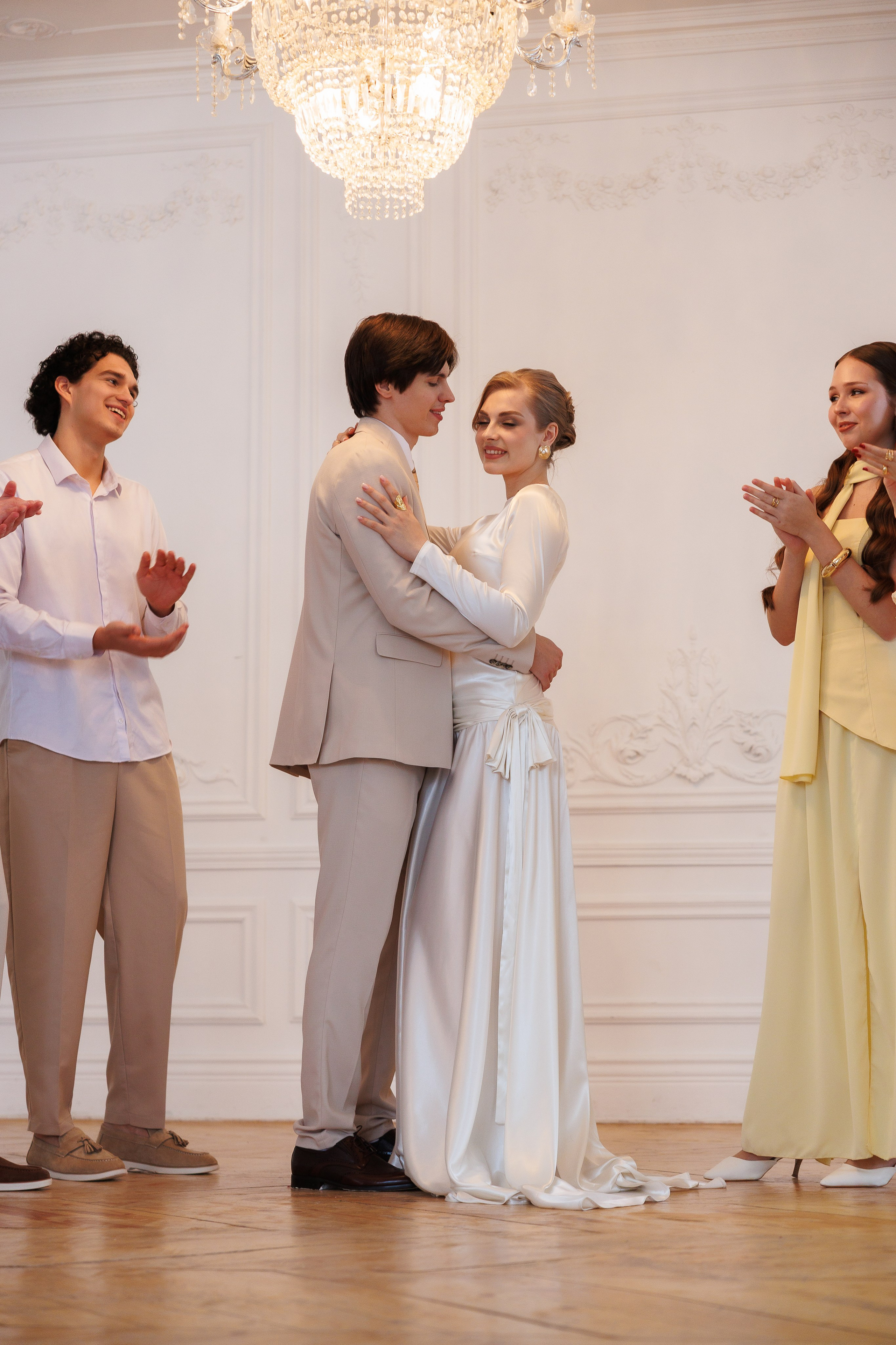 Камерная свадьба: весеннее настроение. Свадебный и семейный фотограф в Москве Красинская Мария