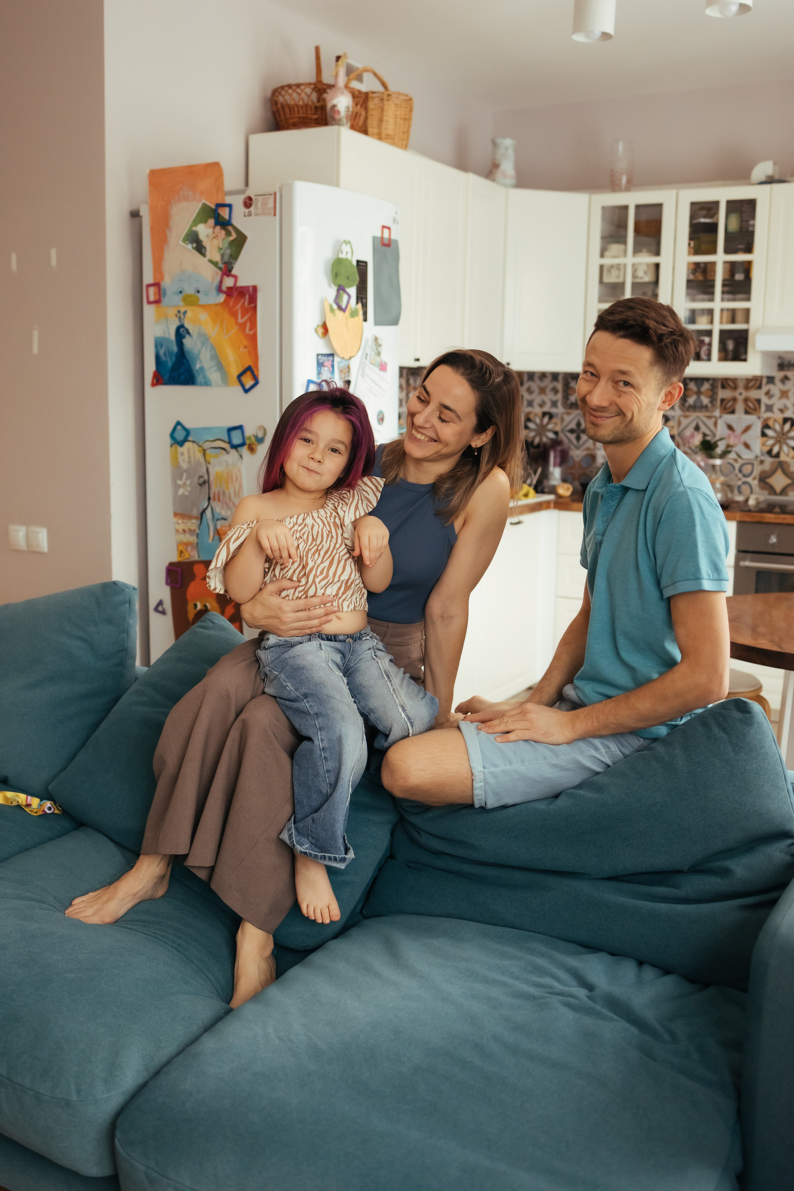 Юлия, Александр, Леня и Алина. Фотограф Печерская Анастасия