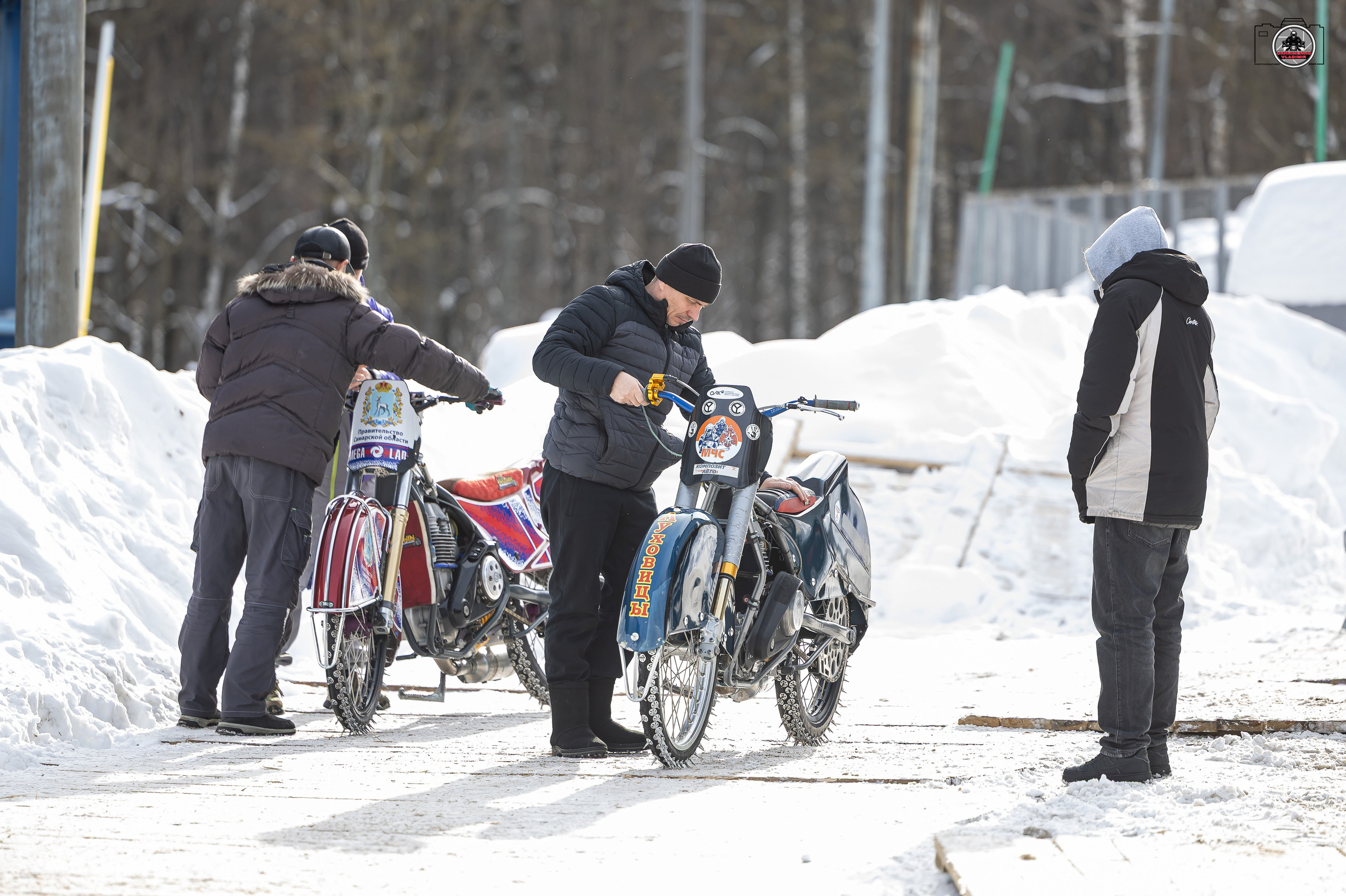 Чемпионата России 2026 года по гонкам на льду. Красногорск 2026. Фотограф Владимир Охрименко