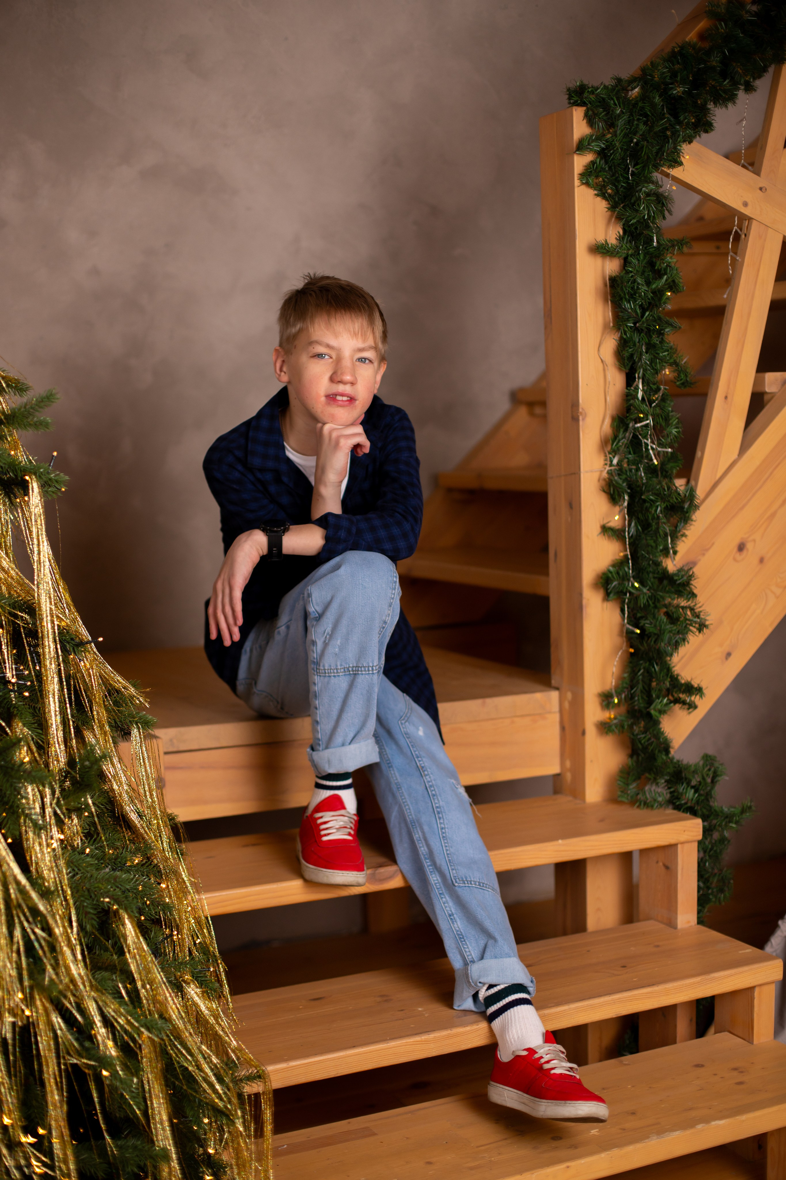 Новогодняя с семьёй Елены. Фотосессия под любой запрос в Красноярске. т+79237847111