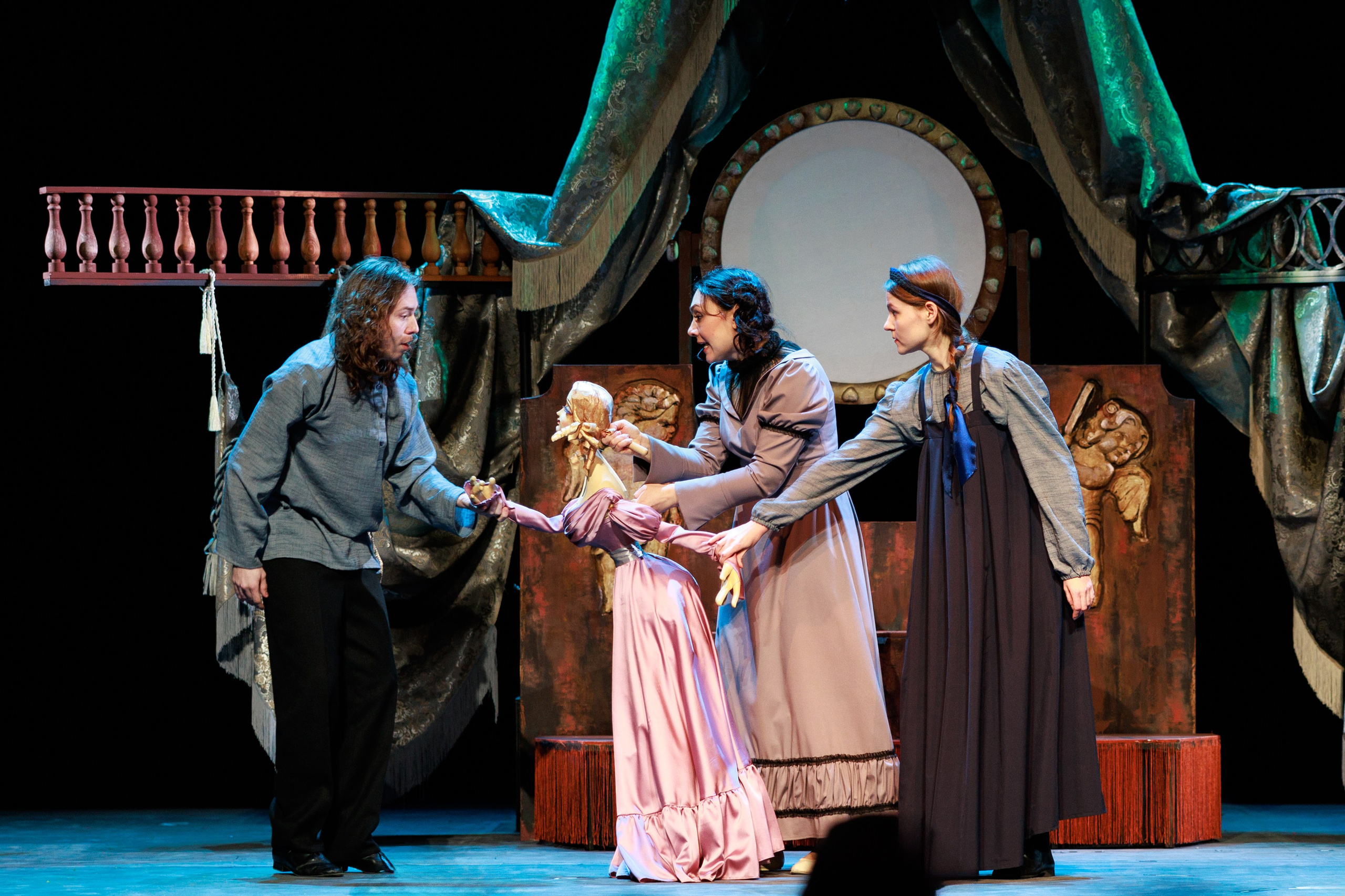 Воронежский театр кукол Шут Спектакль Граф Нулин