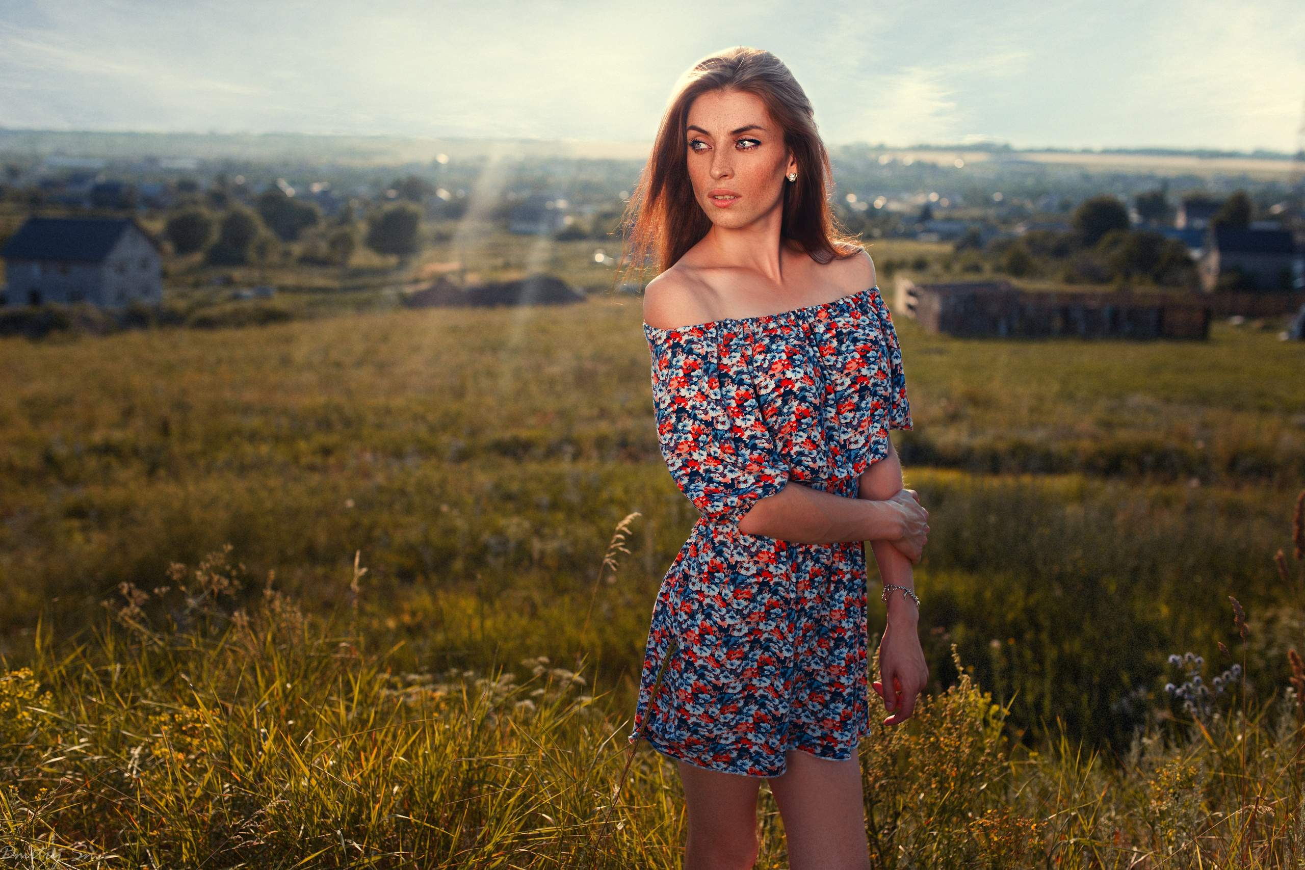 Фотосъемка с Надеждой на природе в Белом Колодце для «себя»