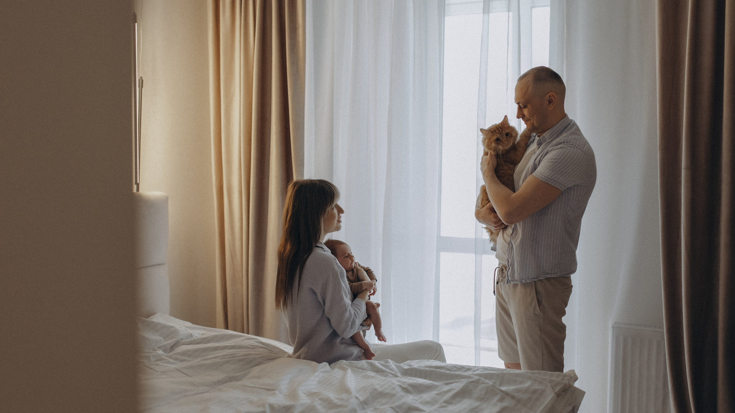 Вероника, Дмитрий и Мелисса. Семейный фотограф Земскова Евгения