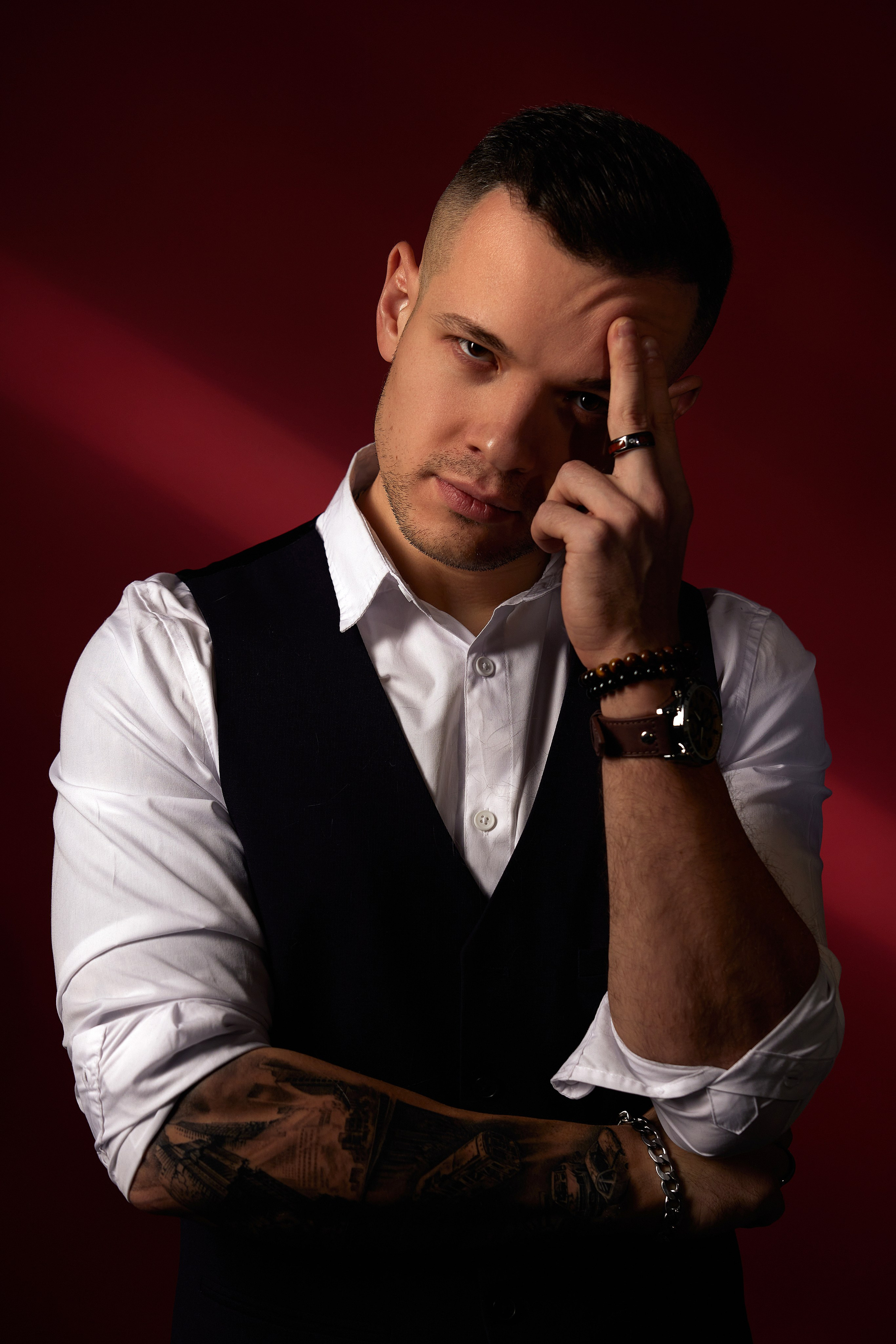 Мужской портрет. Андрей. Фотограф Мария Кольцова