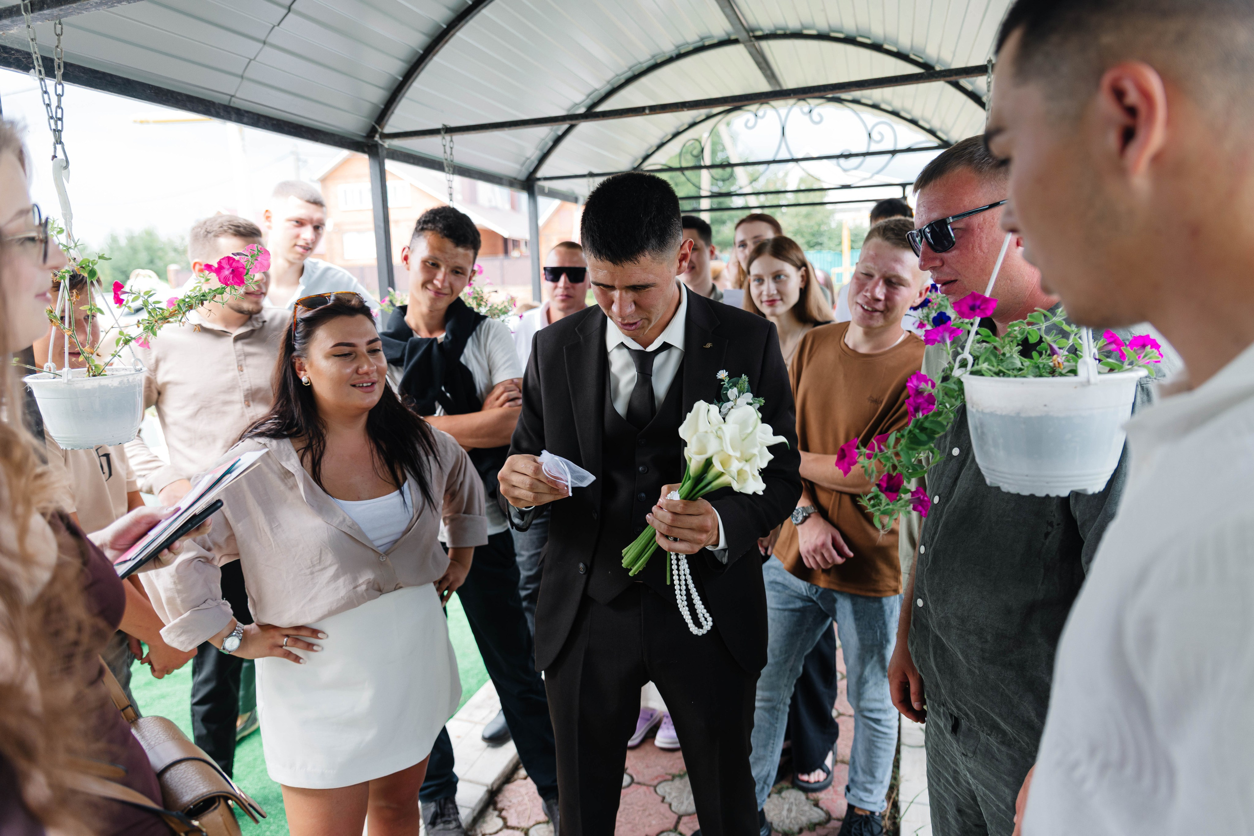 Съёмка выкупа. Свадебный фотограф видеограф Чебоксары