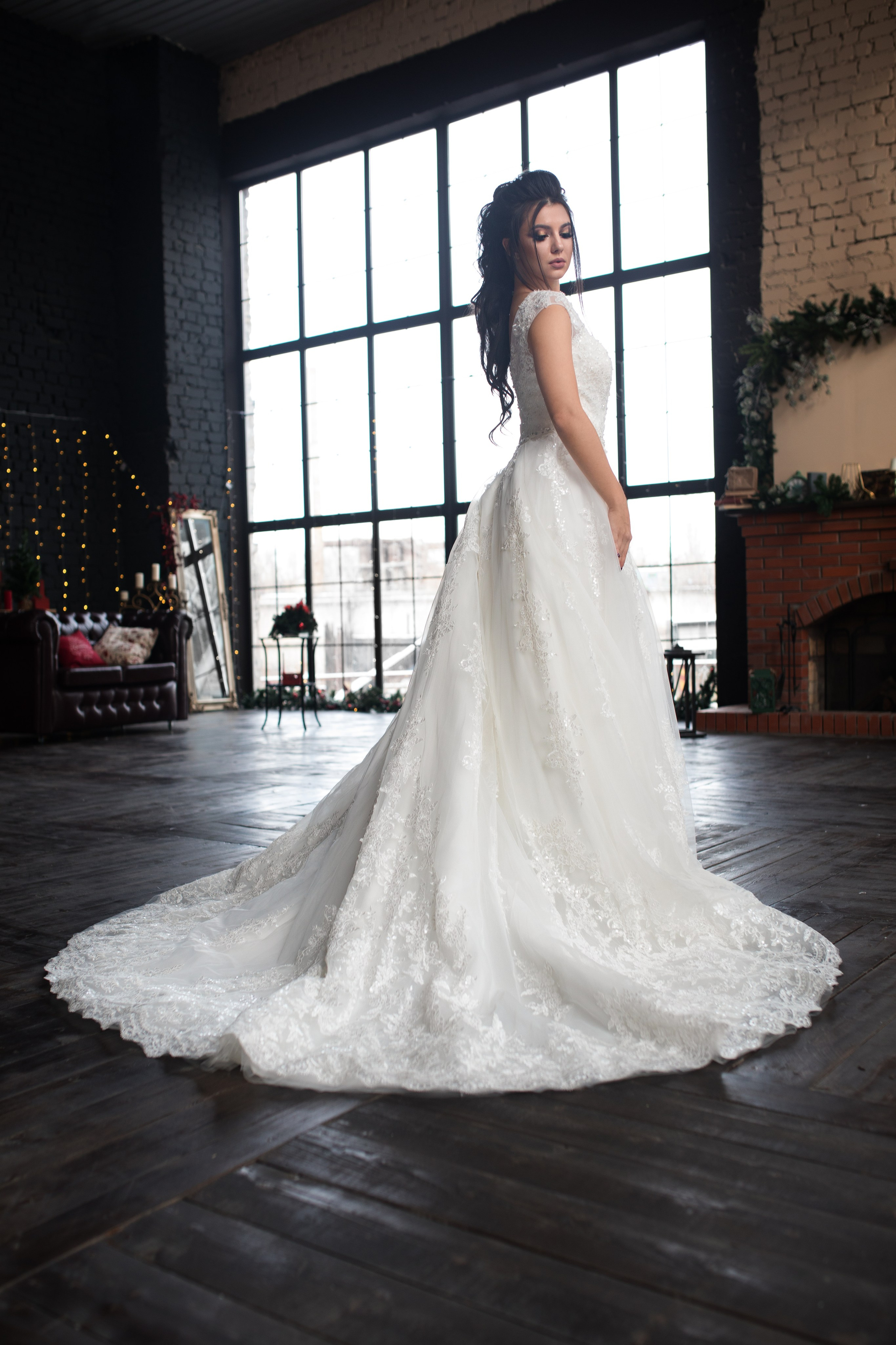 Студийная съемка с Кристиной в интерьере для «себя»