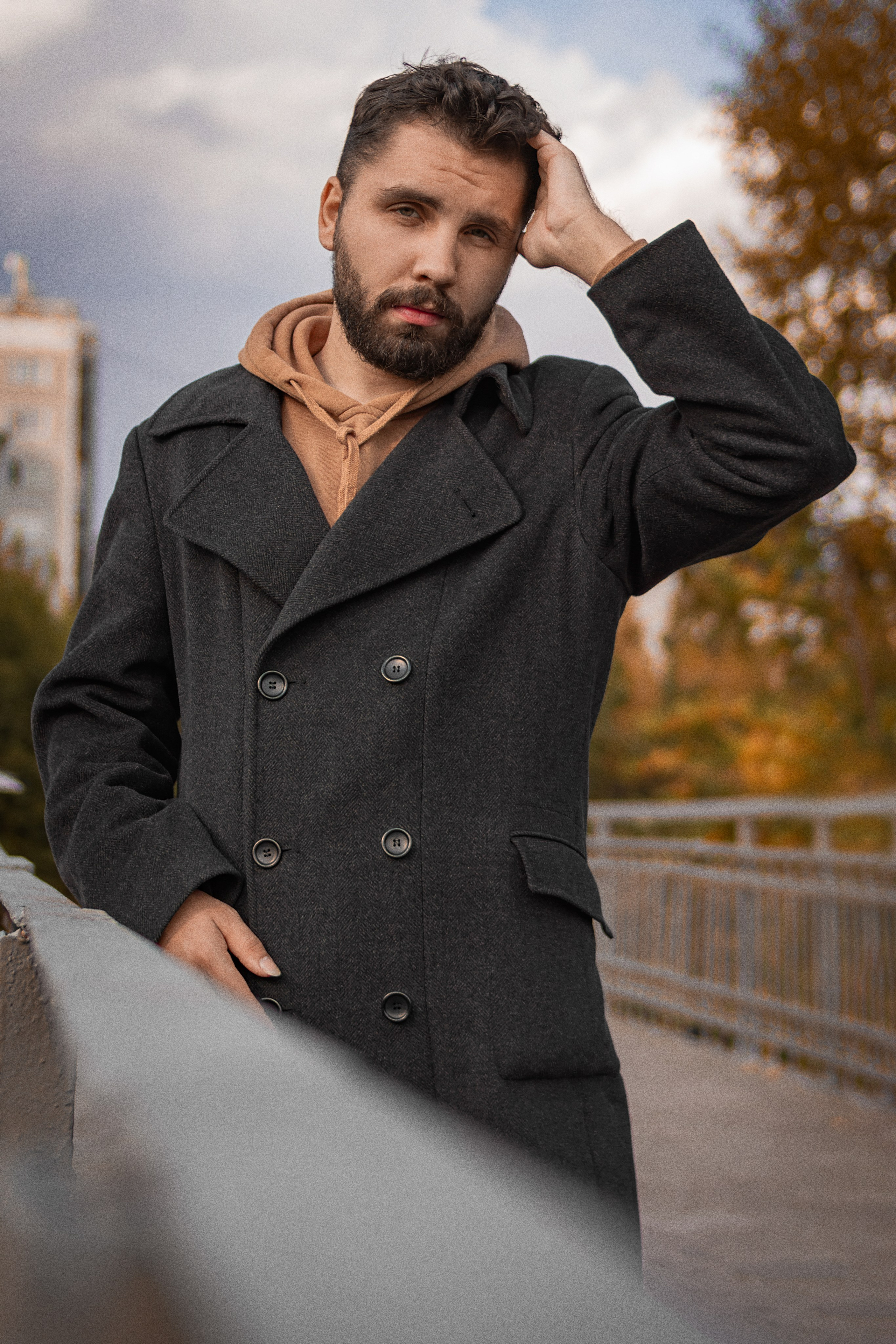 Осень. Фотограф в Новокузнецке