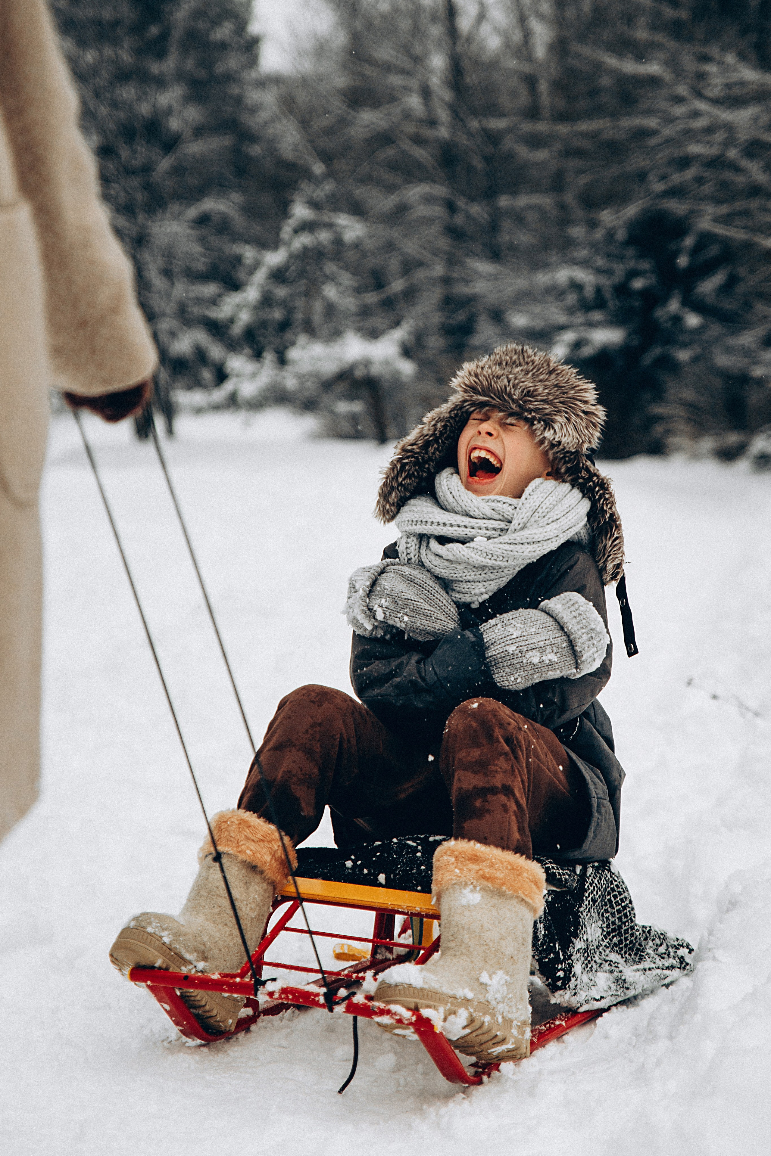Зимние радости. Репортажный и детский фотограф в Минске