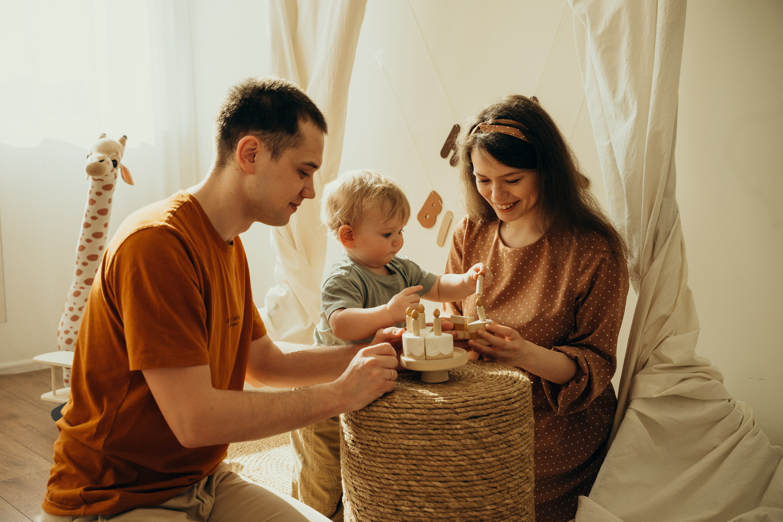 Родион, Алена и Кирюша