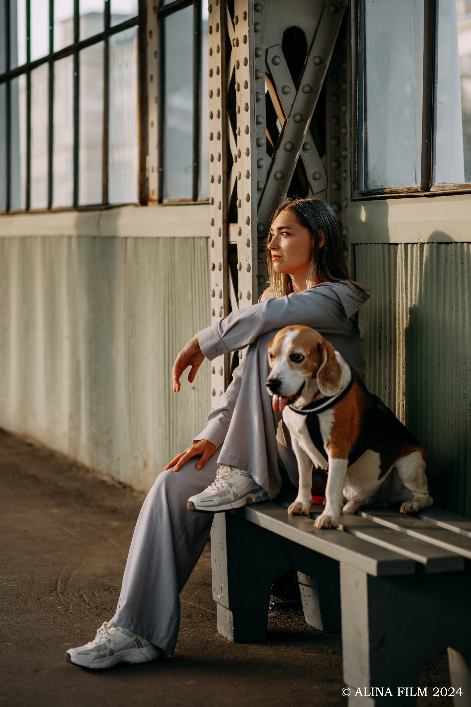 Фотосессия на Витебском вокзале. Фотограф в Санкт-Петербурге Alina Film