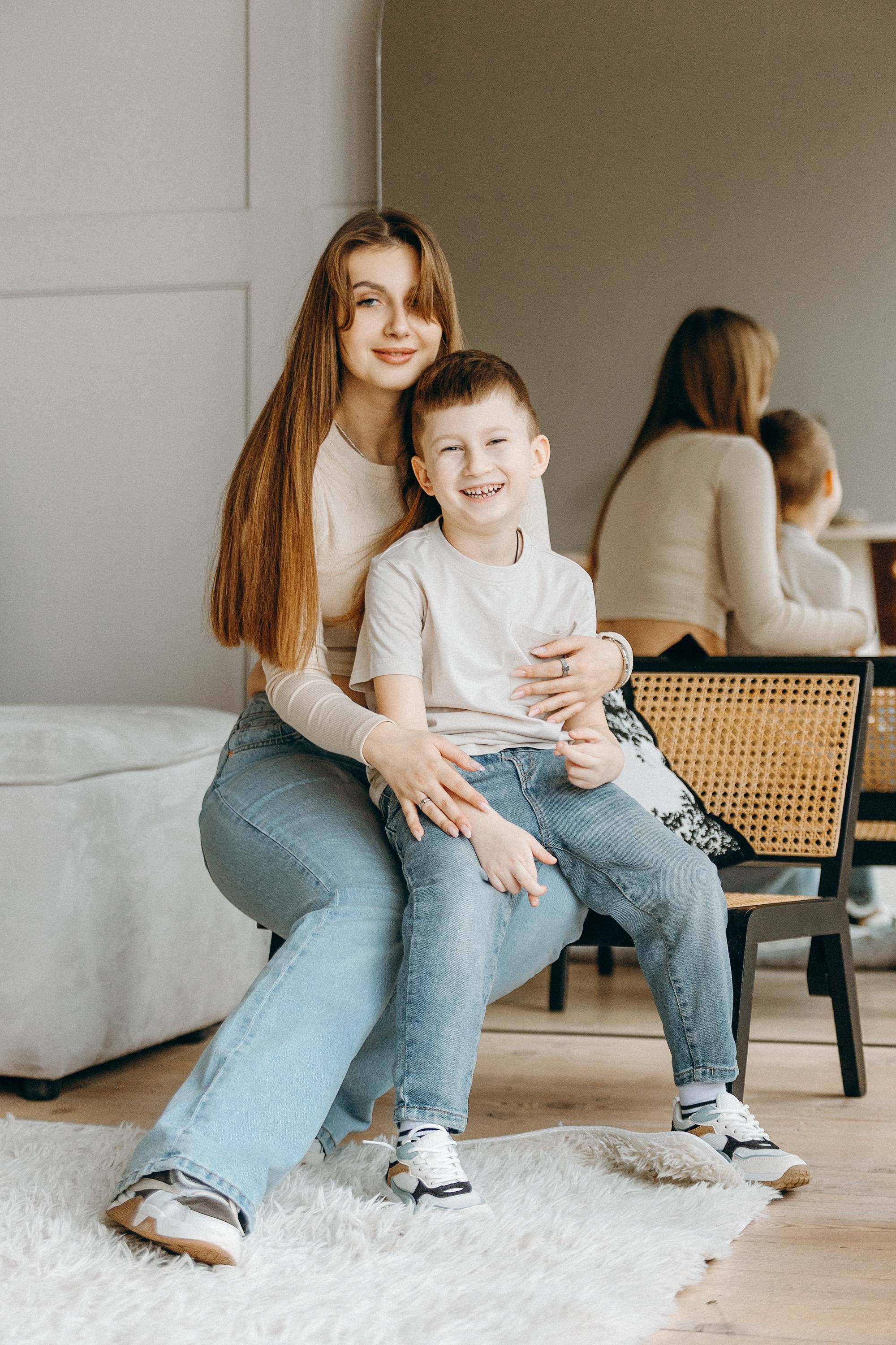 Семья с корги. Фотограф. Фотограф-анималист. Москва