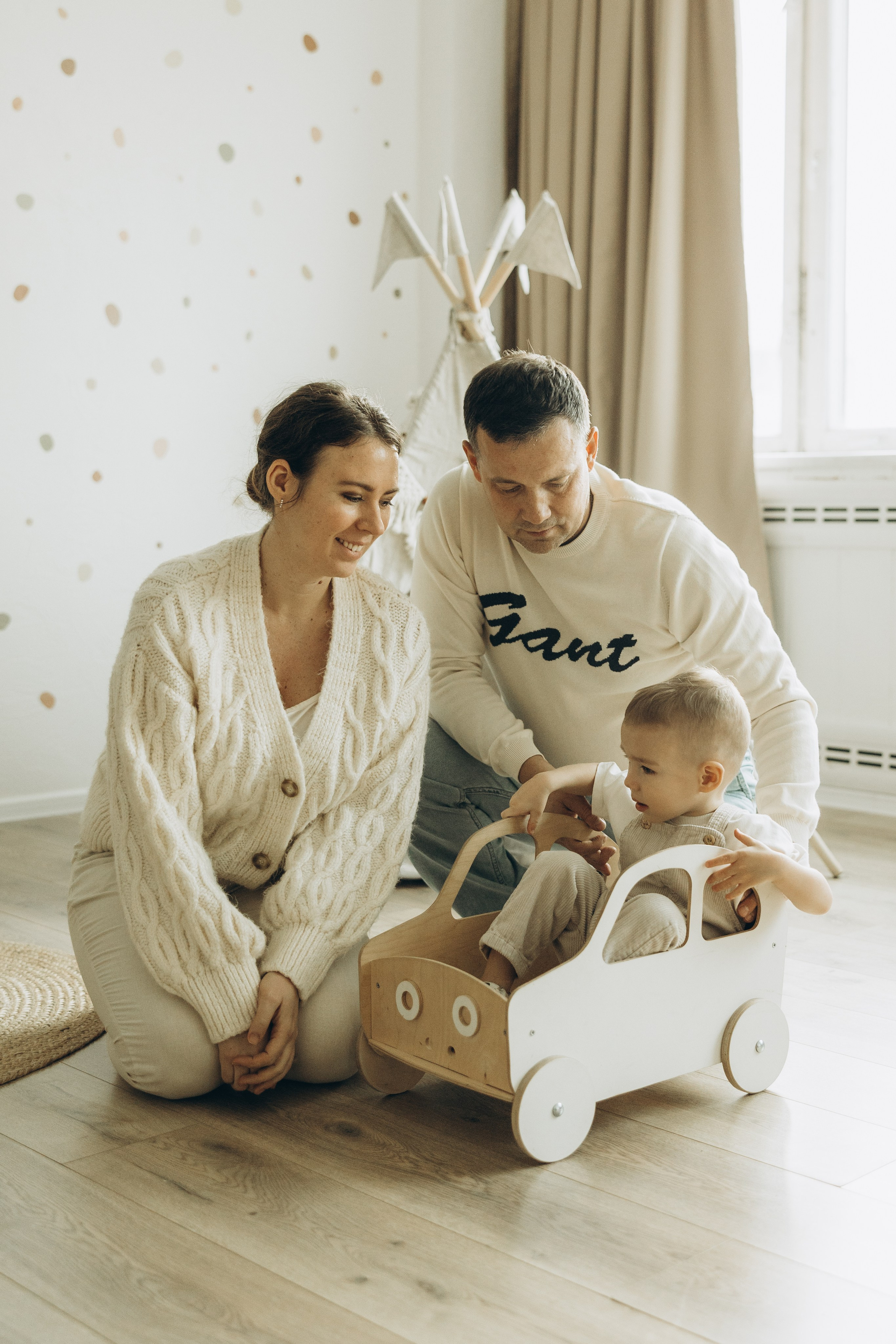 Кристина, Александр и Лев. Семейный фотограф в Москве Виктория Ястребинская