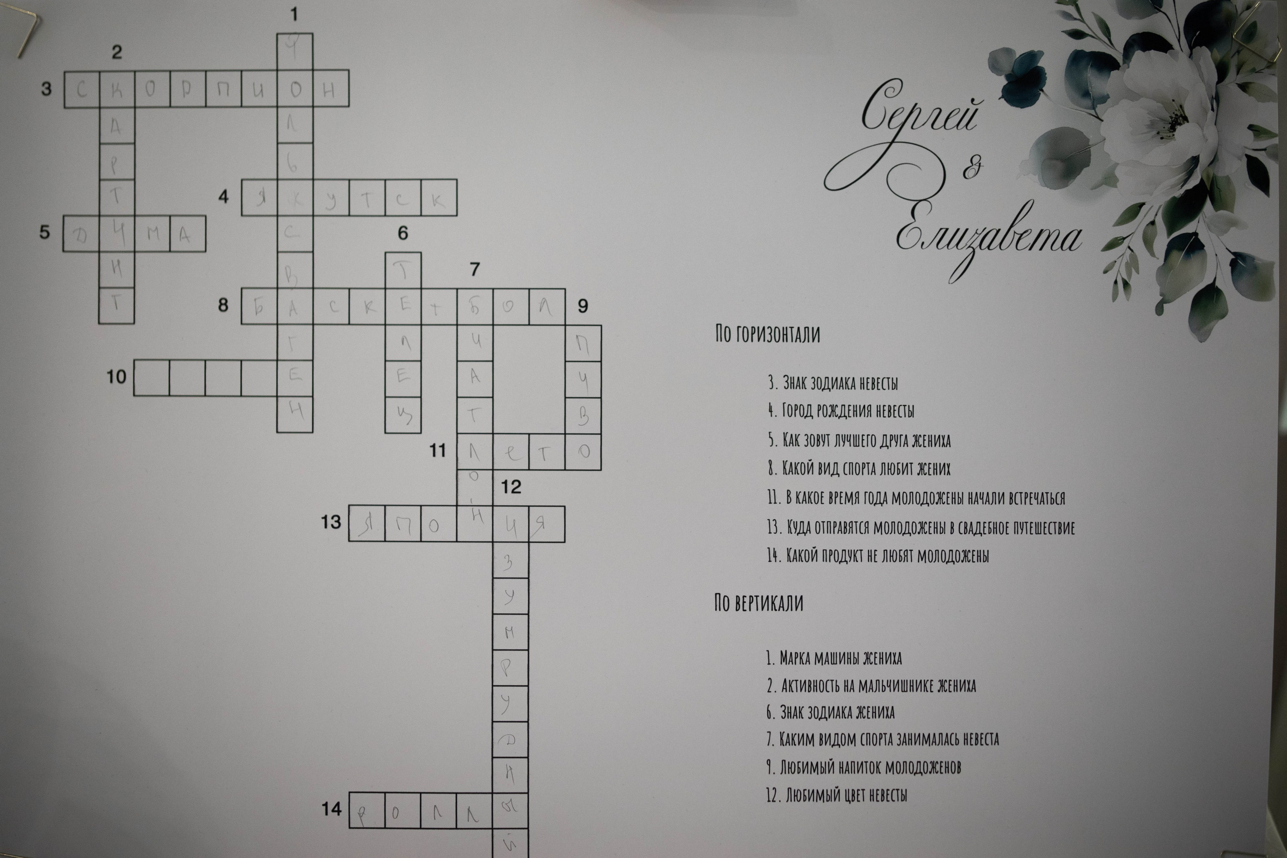 Елизавета И Сергей. Профессиональный фотограф