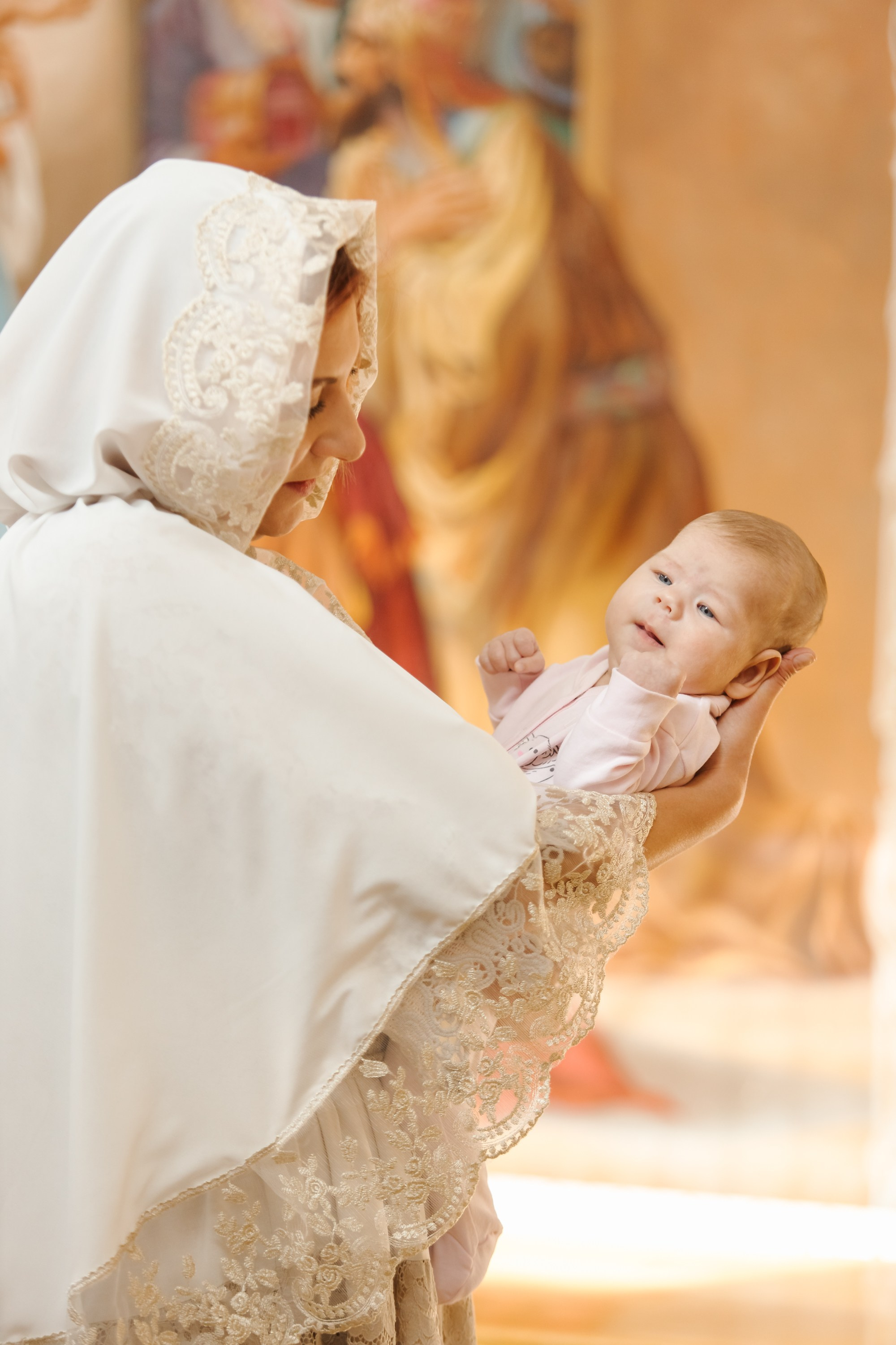 Крещение Стефании. Маргарита Рубцова свадебный фотограф Тольятти