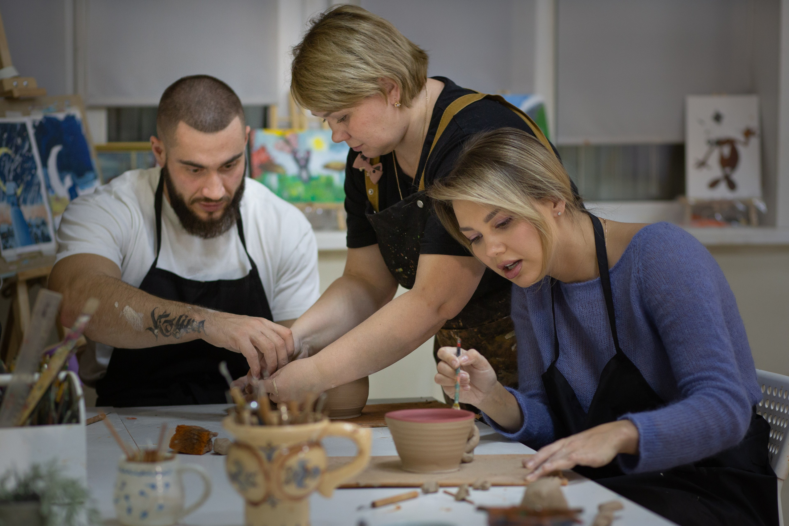 Мастер-класс для двоих. Фотограф в Новосибирске Краснова Евгения
