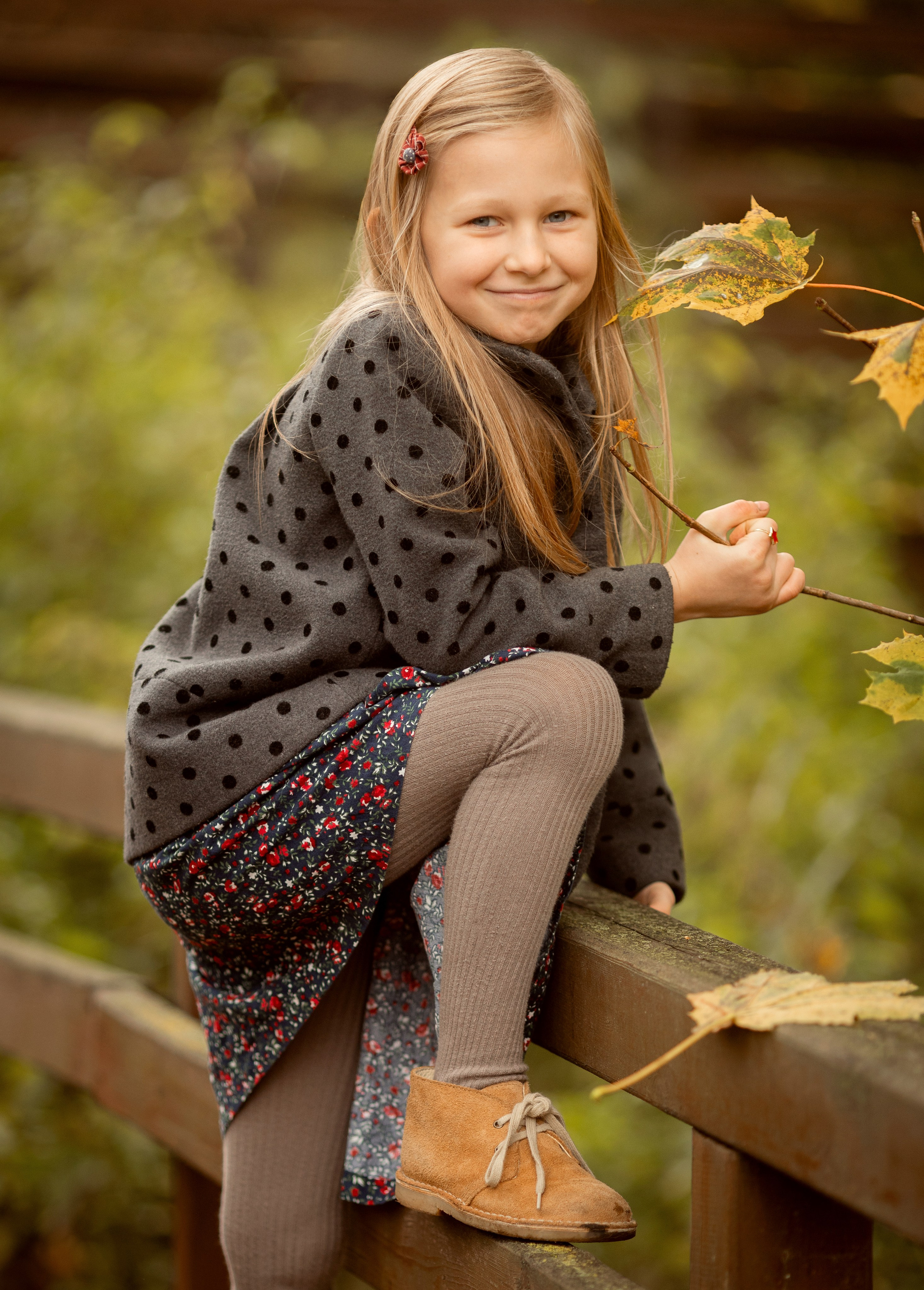 Осенняя прогулка. Детский и семейный фотограф Зоя Павкина