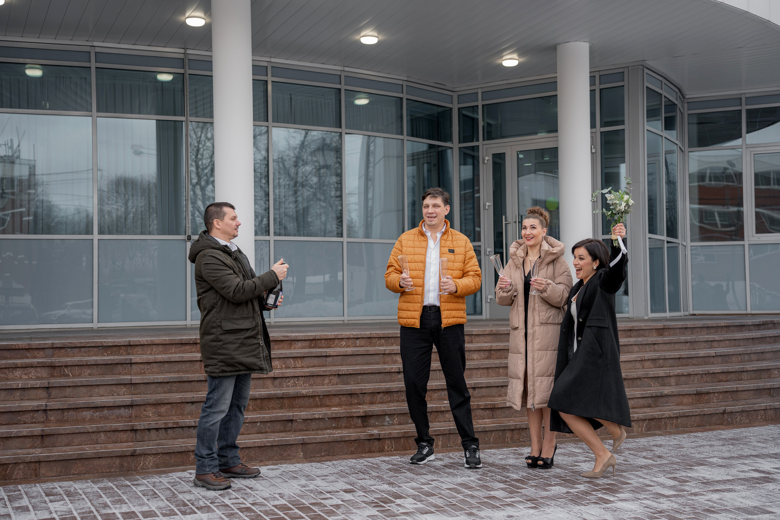 Фотосессия в загсе. Портретный фотограф Олеся Владимирова в Москве