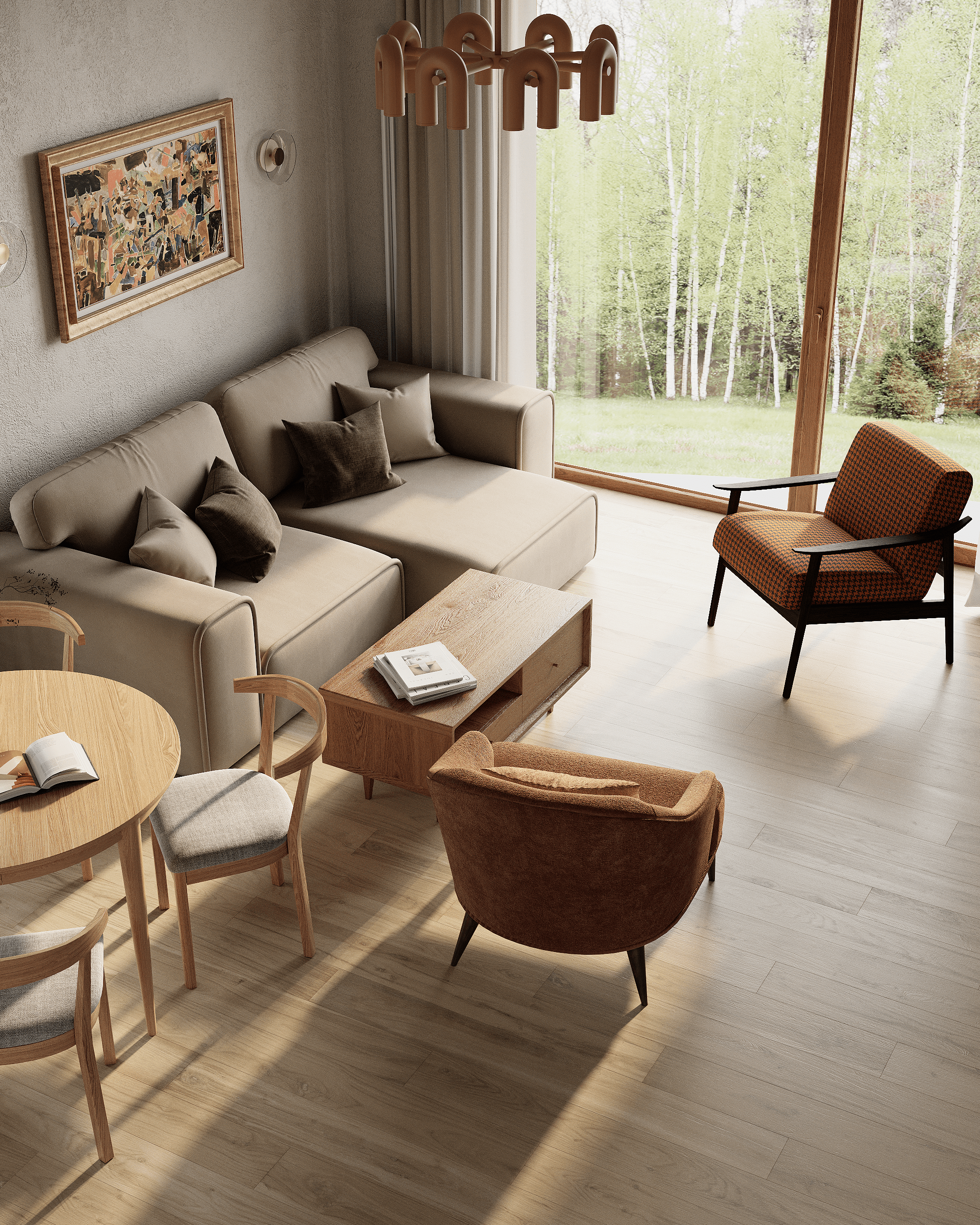 MID-CENTURY HOME. Бастракова Валерия — дизайнер интерьера с архитектурным образованием