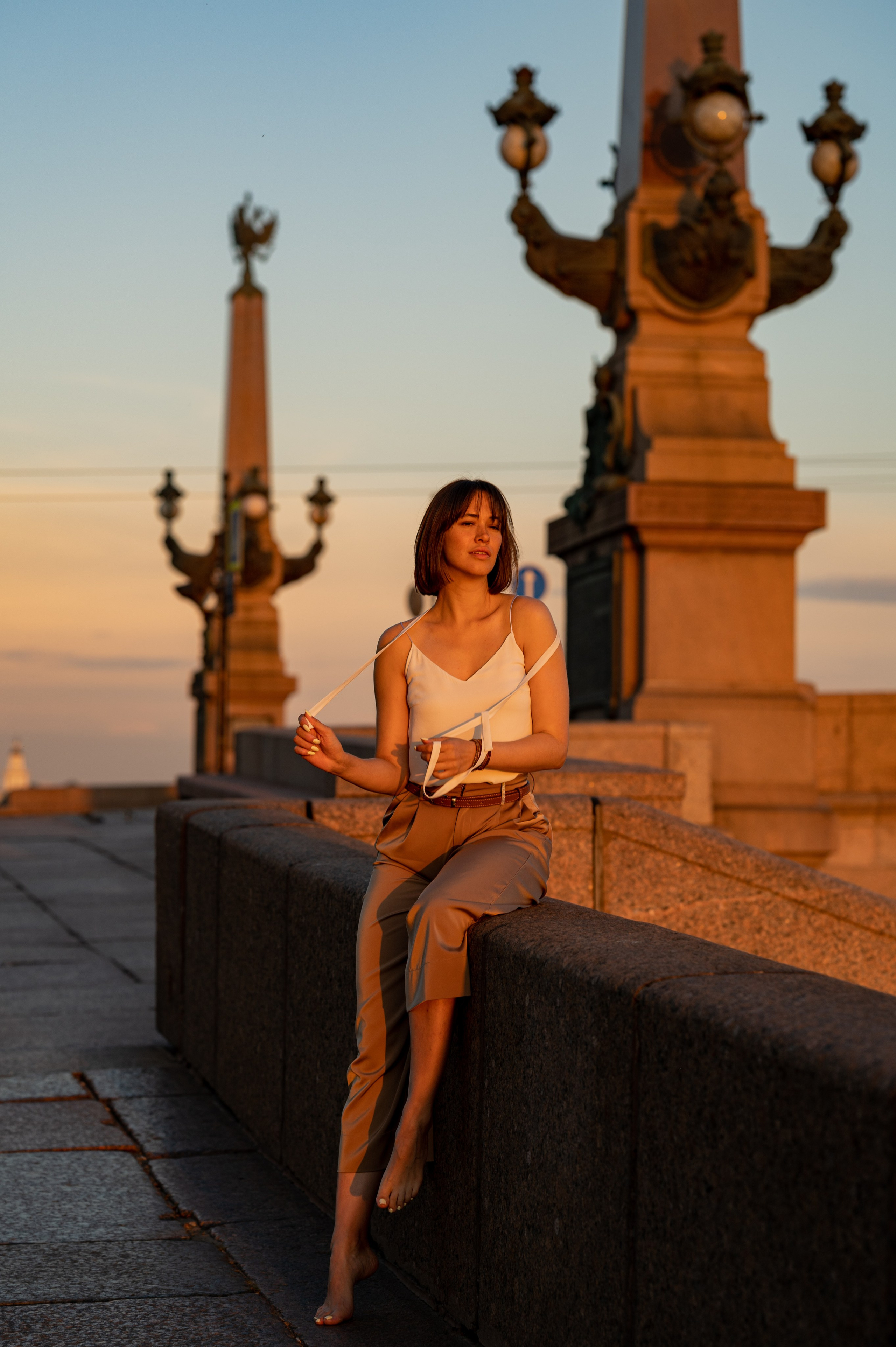 Лиза — Питер и рассвет. Photographer Yulia Lushnikova, Based in Valencia