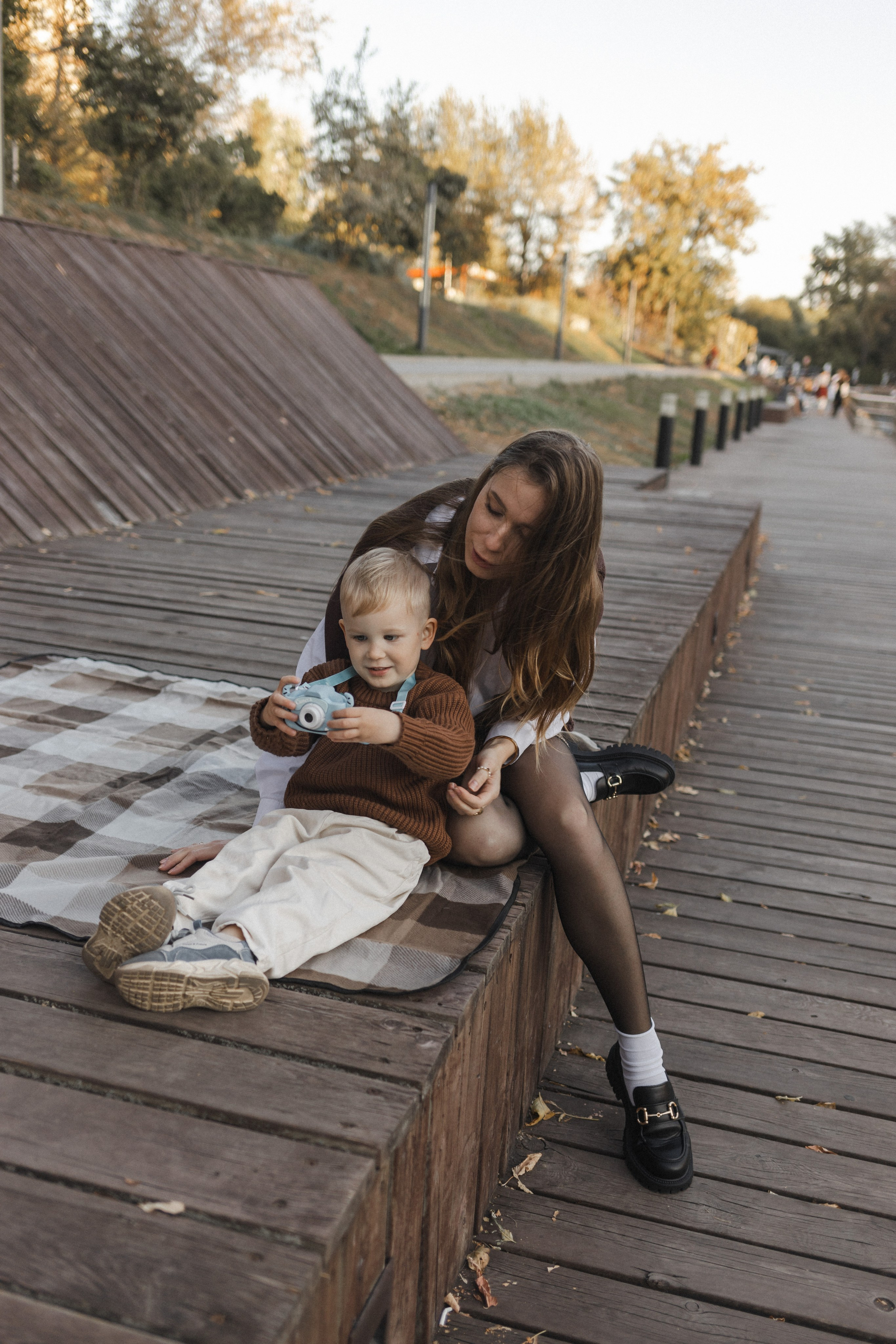Илья, Марина и Максим. Семейный фотограф в Москве